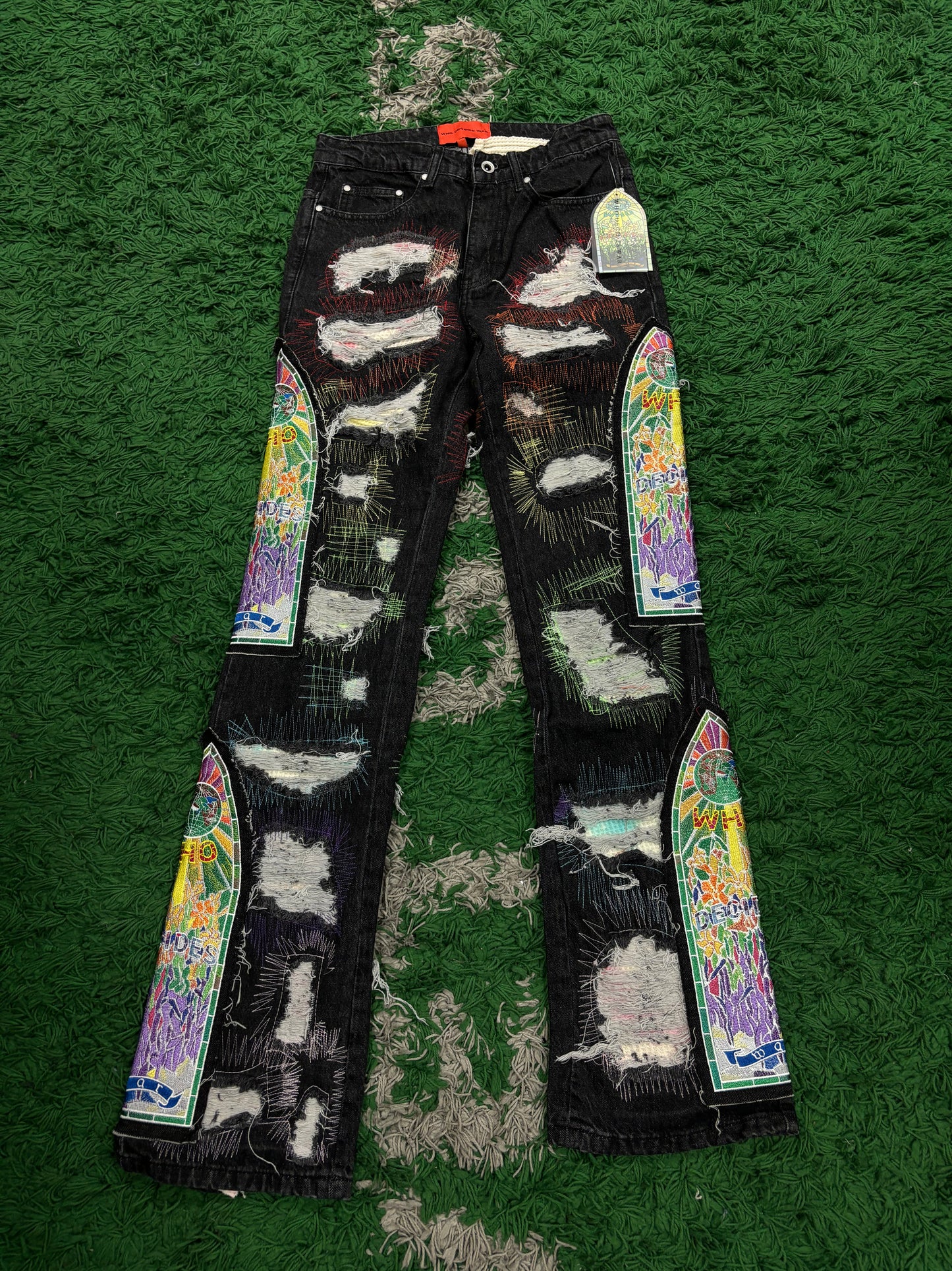 WDW Jeans Fusion Stained Glass Multi