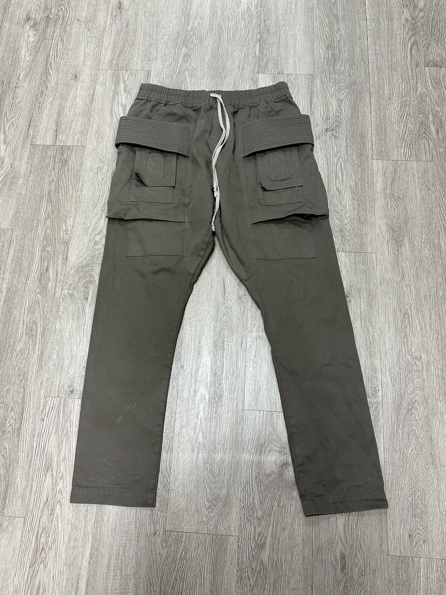 Rick Owens Beige Creatch Cargo Pants