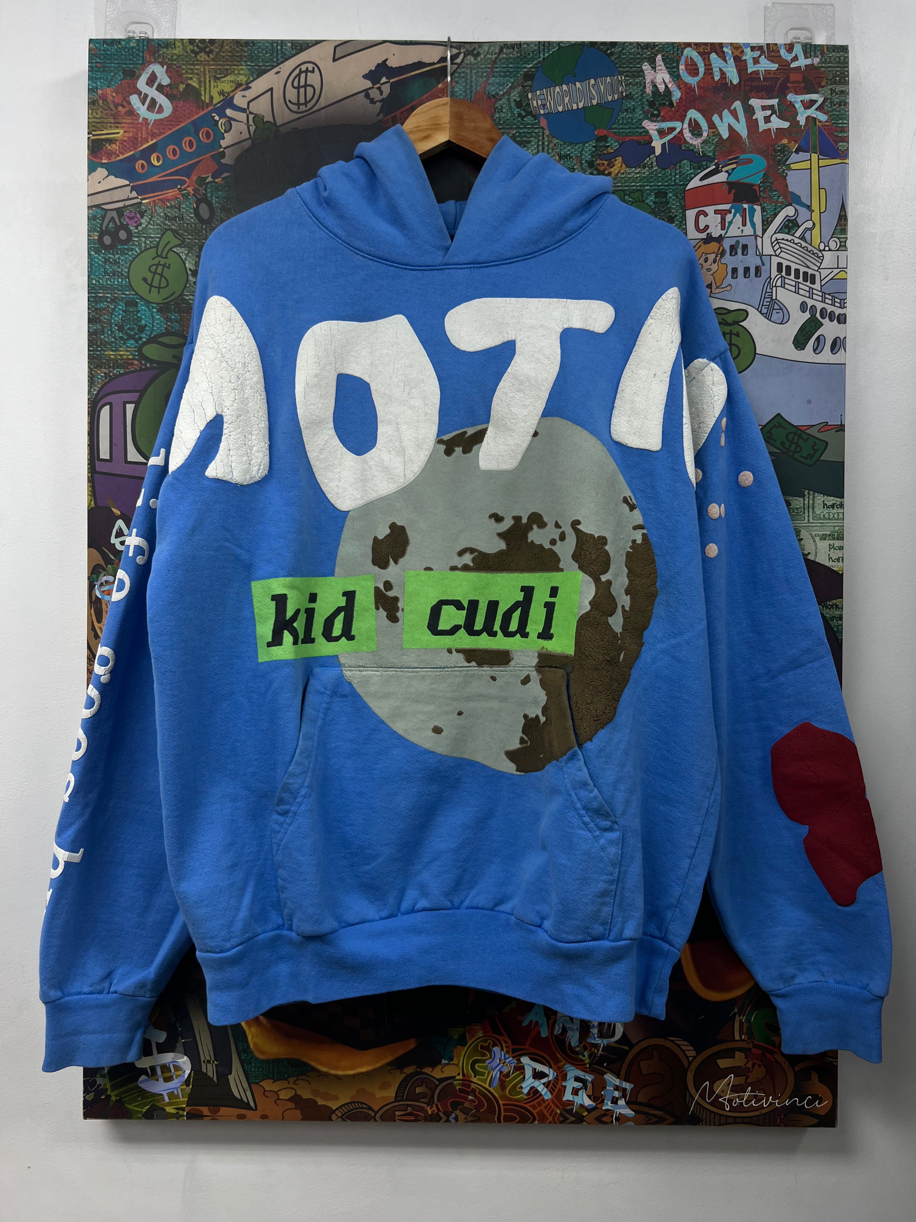 CPFM Kid Cudi Baby Blue MOTM Hoodie