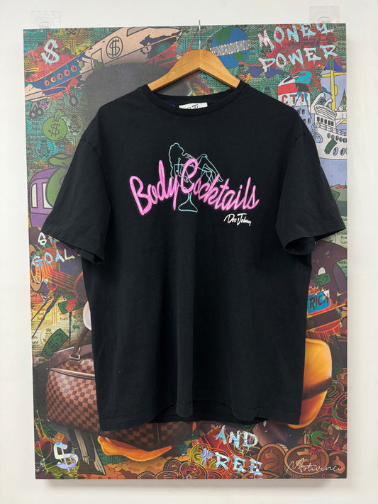 Gallery Dept Tee Black Doc Johnson Bloody Cocktails Used Large N/A