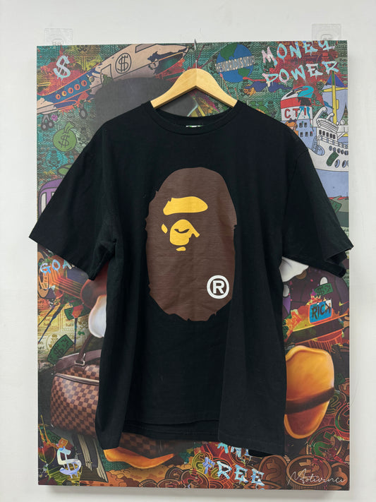 Bape Ape Logo Tee Used XXl  N/A