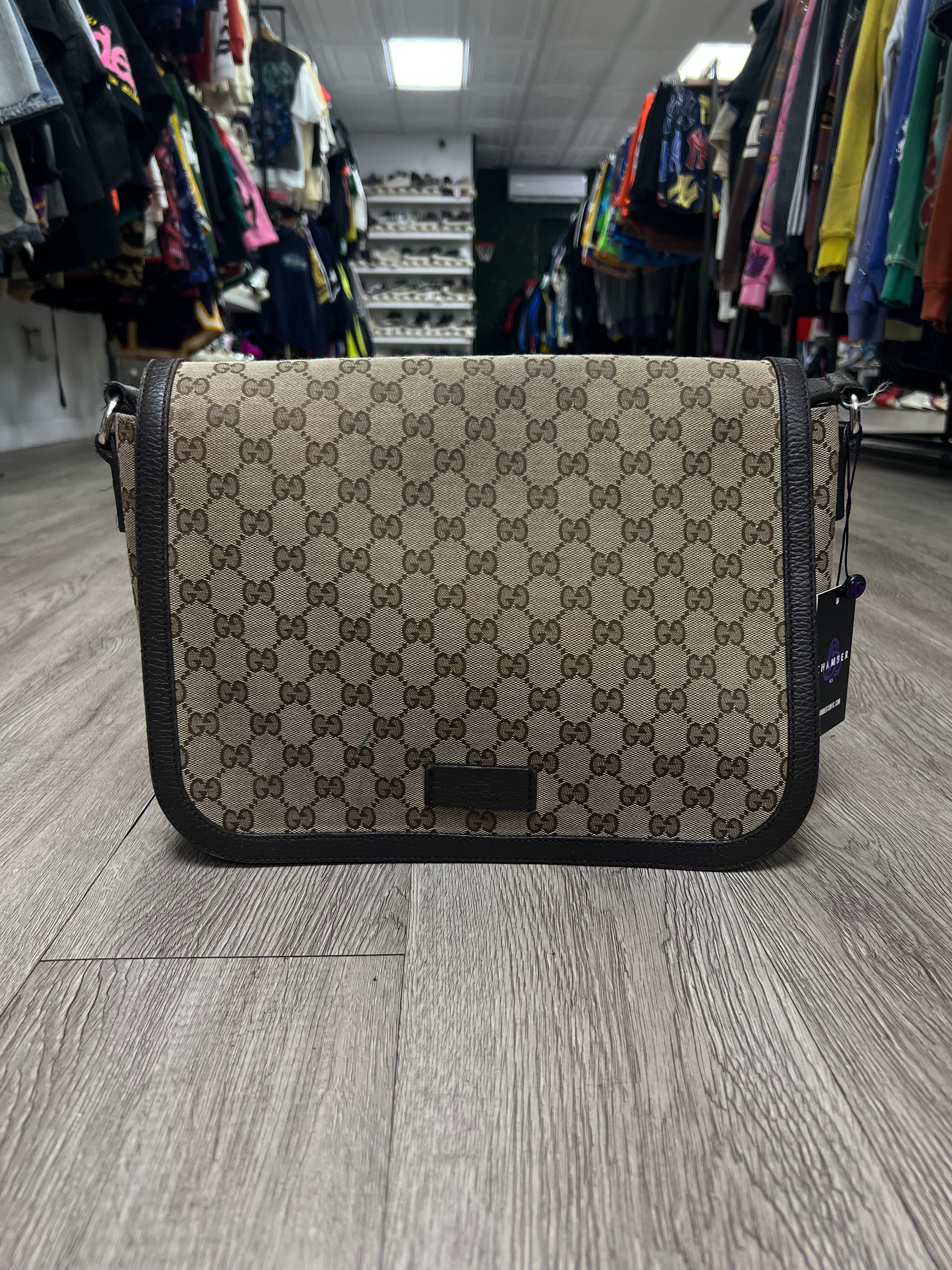 Gucci GG Monogram Messenger Bag
