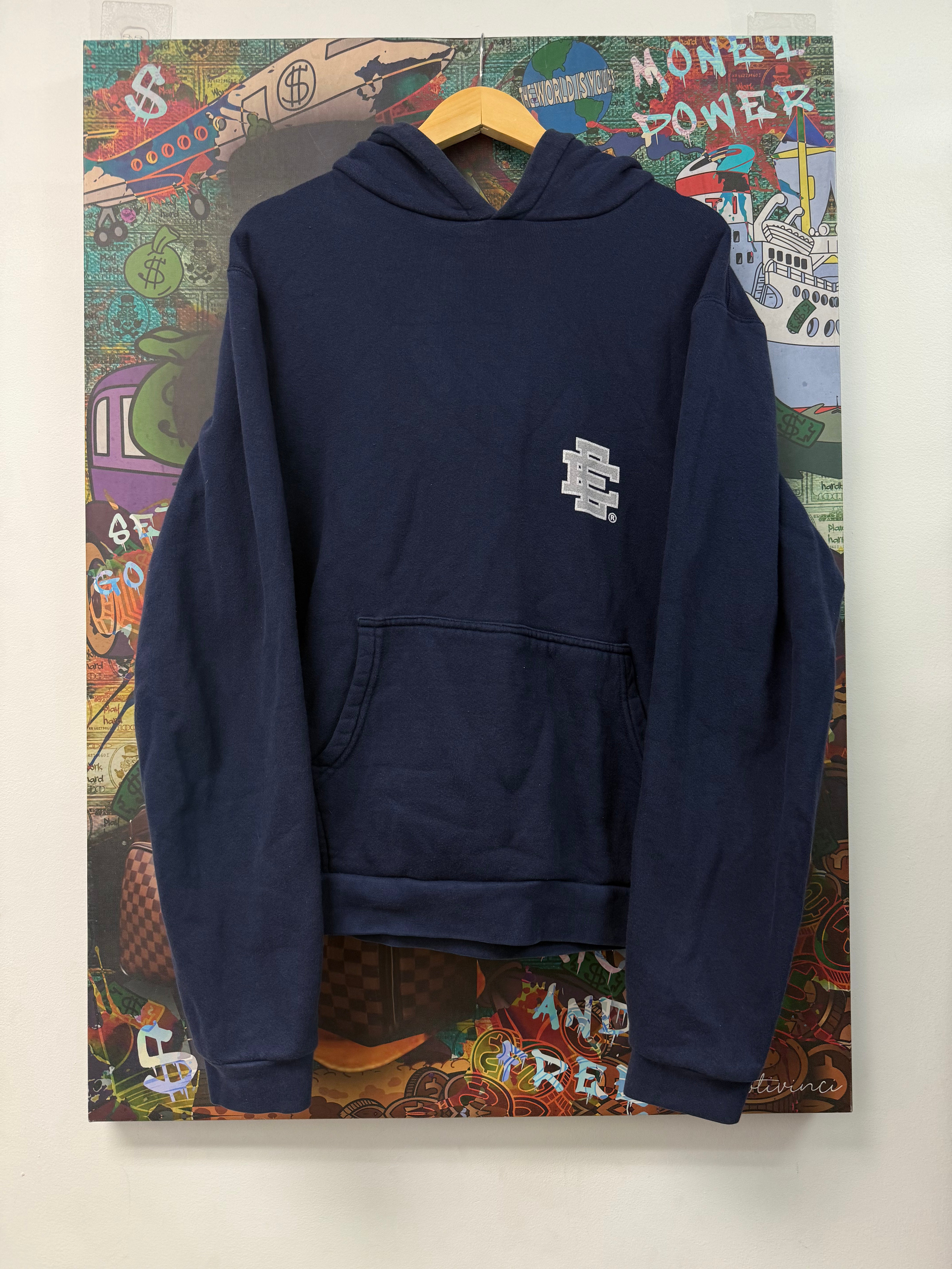 Eric Emanuel Navy Grey Hoodie