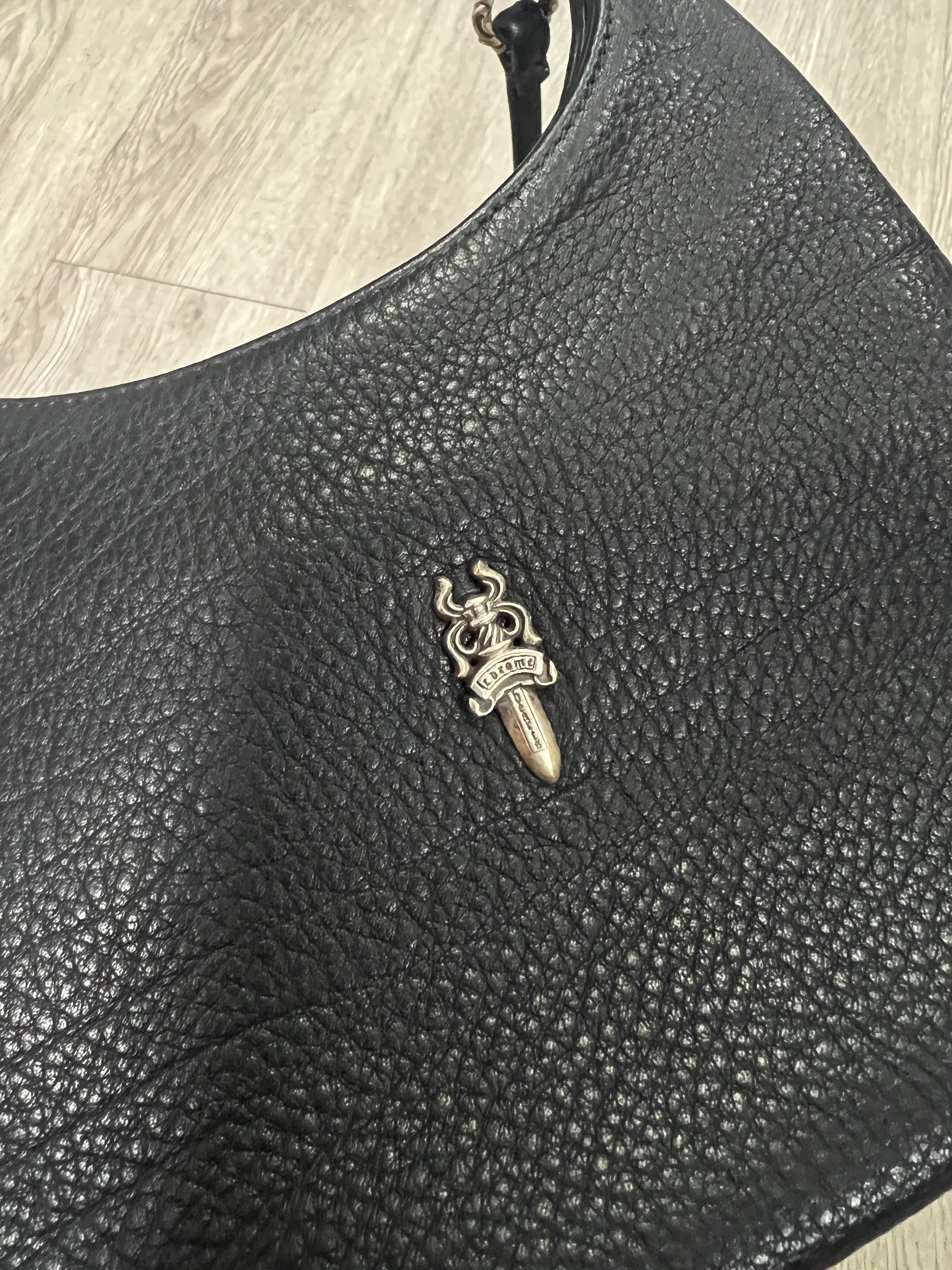 Chrome Hearts Black Viv Bag