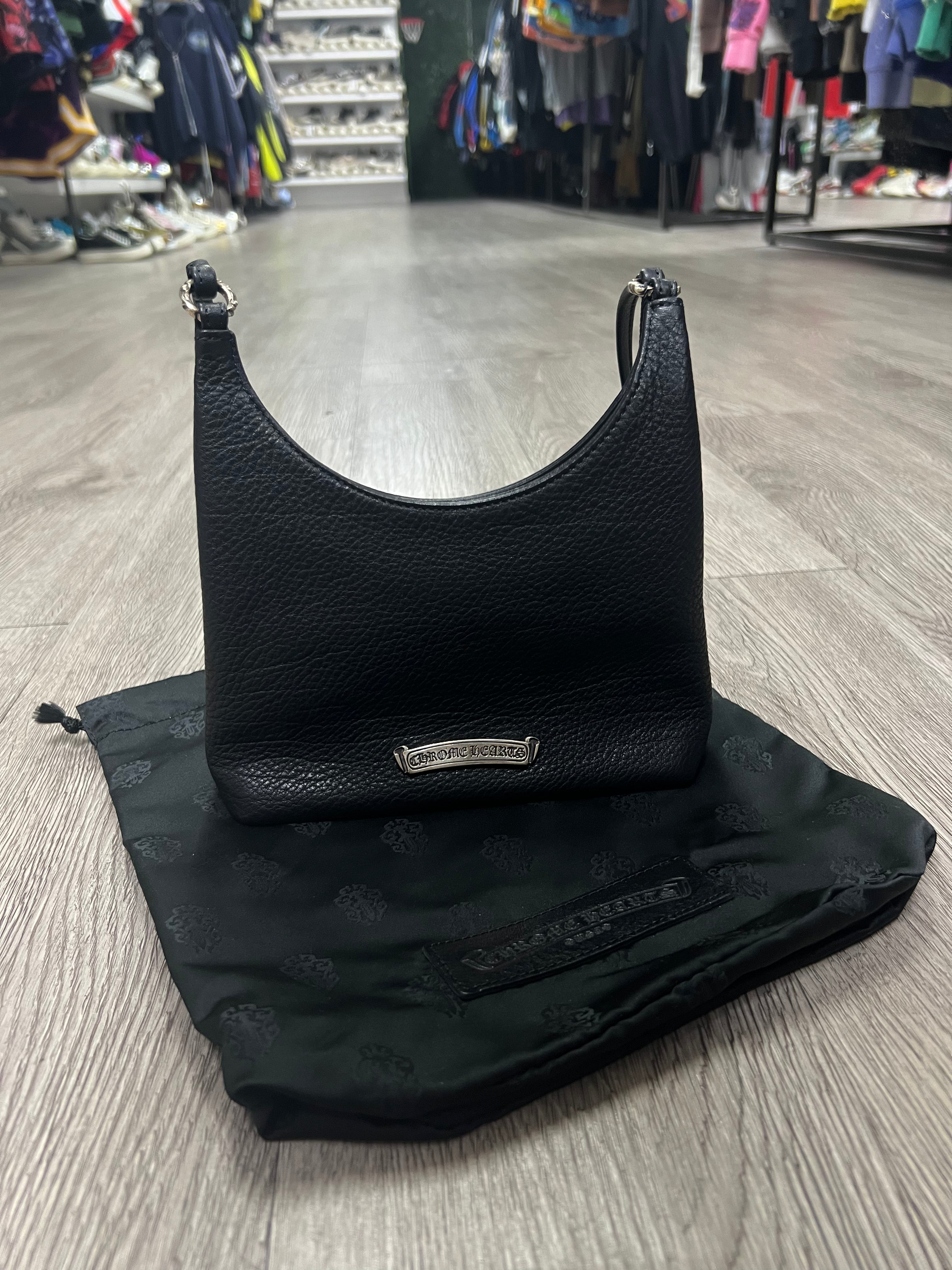 Chrome Hearts Black Viv Bag