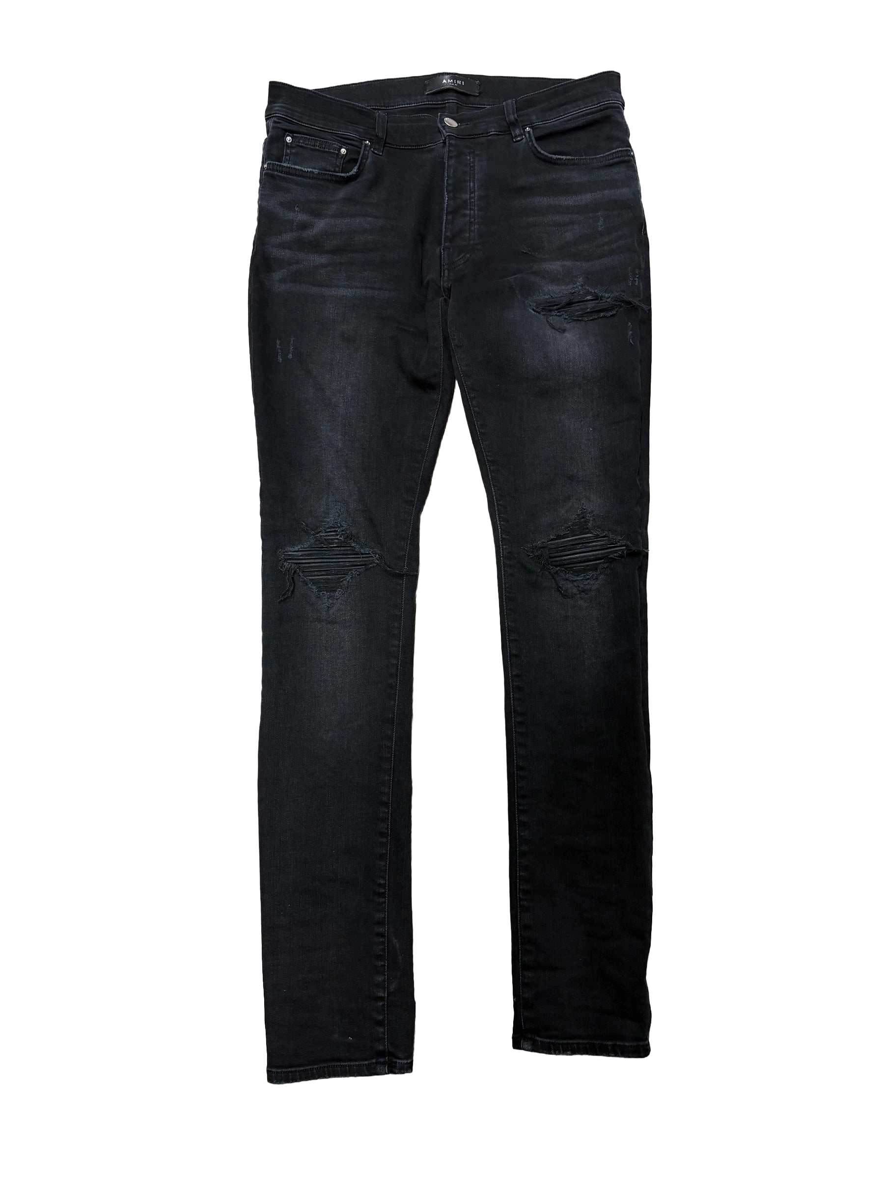 Amiri MX1 Patch Black Wash Jeans