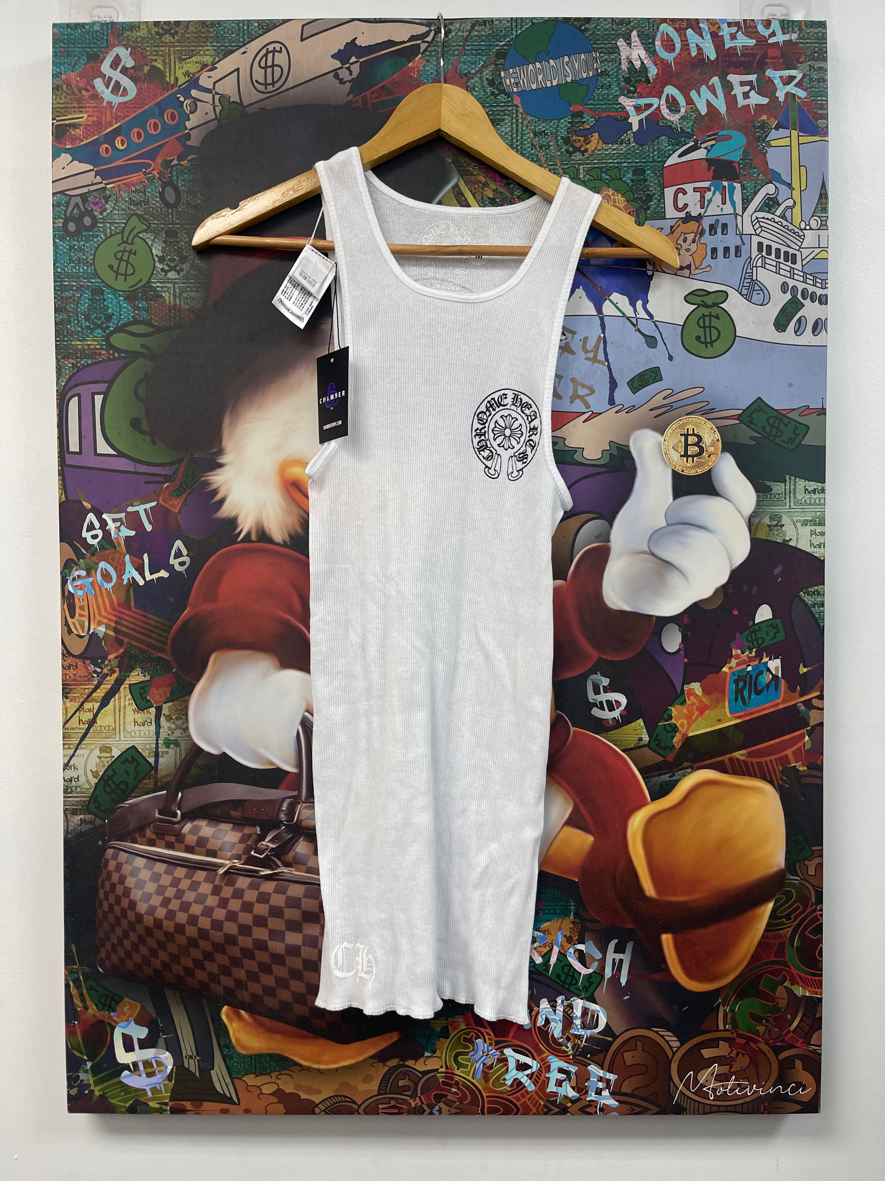 Chrome Hearts Tank Top White Horseshoe Dress