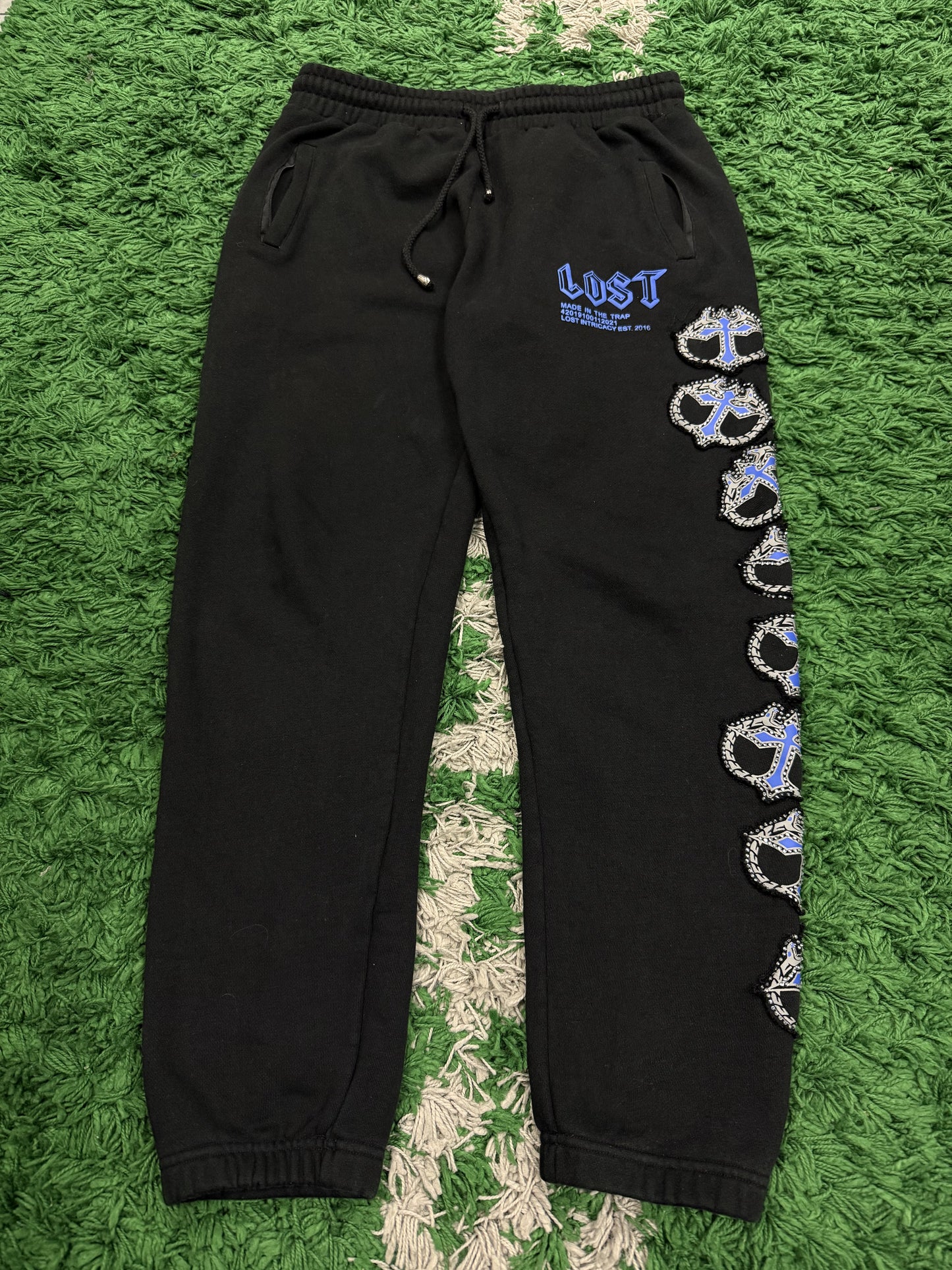 LOST Mitt Sweats Black Blue Used Large N/A