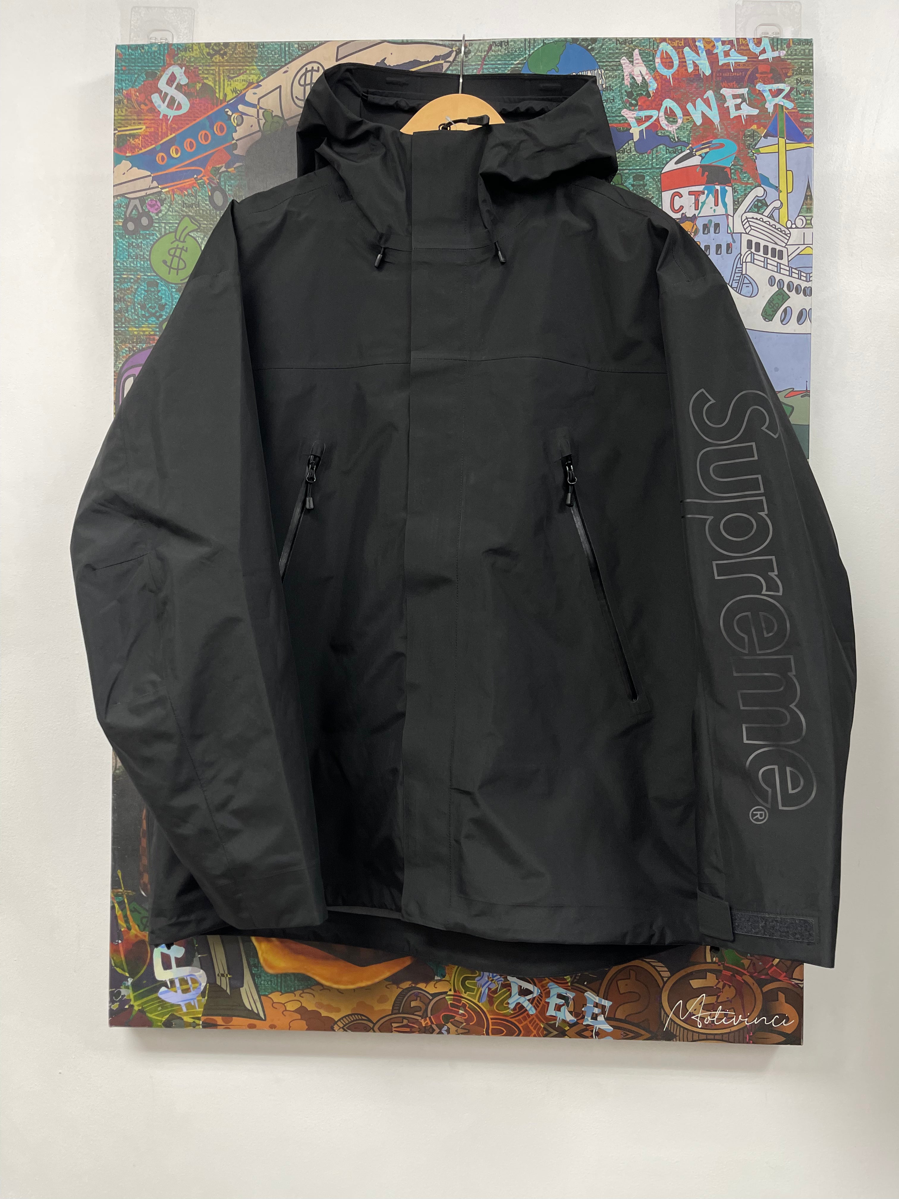 Supreme Gore-Tex Ghostface Shell Black Jacket