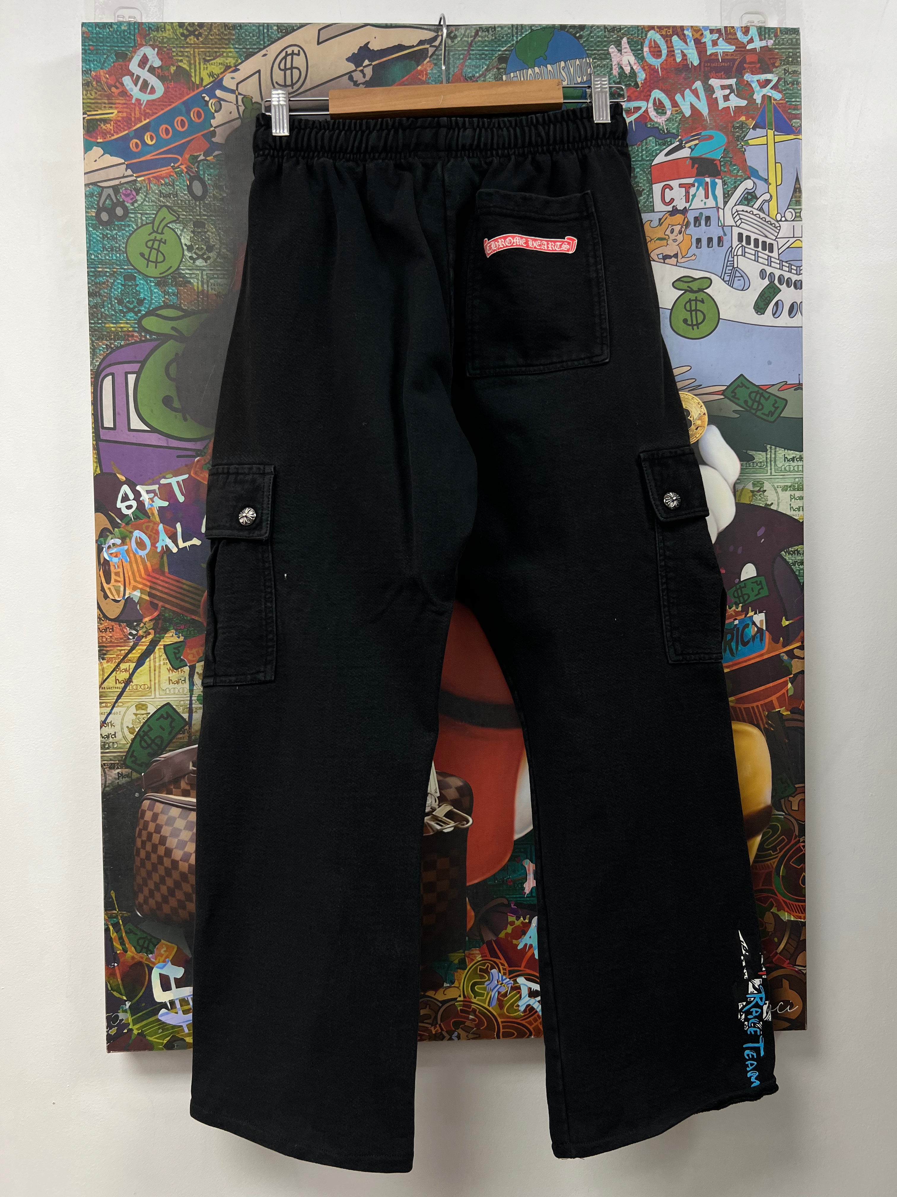 Chrome Hearts Matty Boy Black Stay Fast Sweats