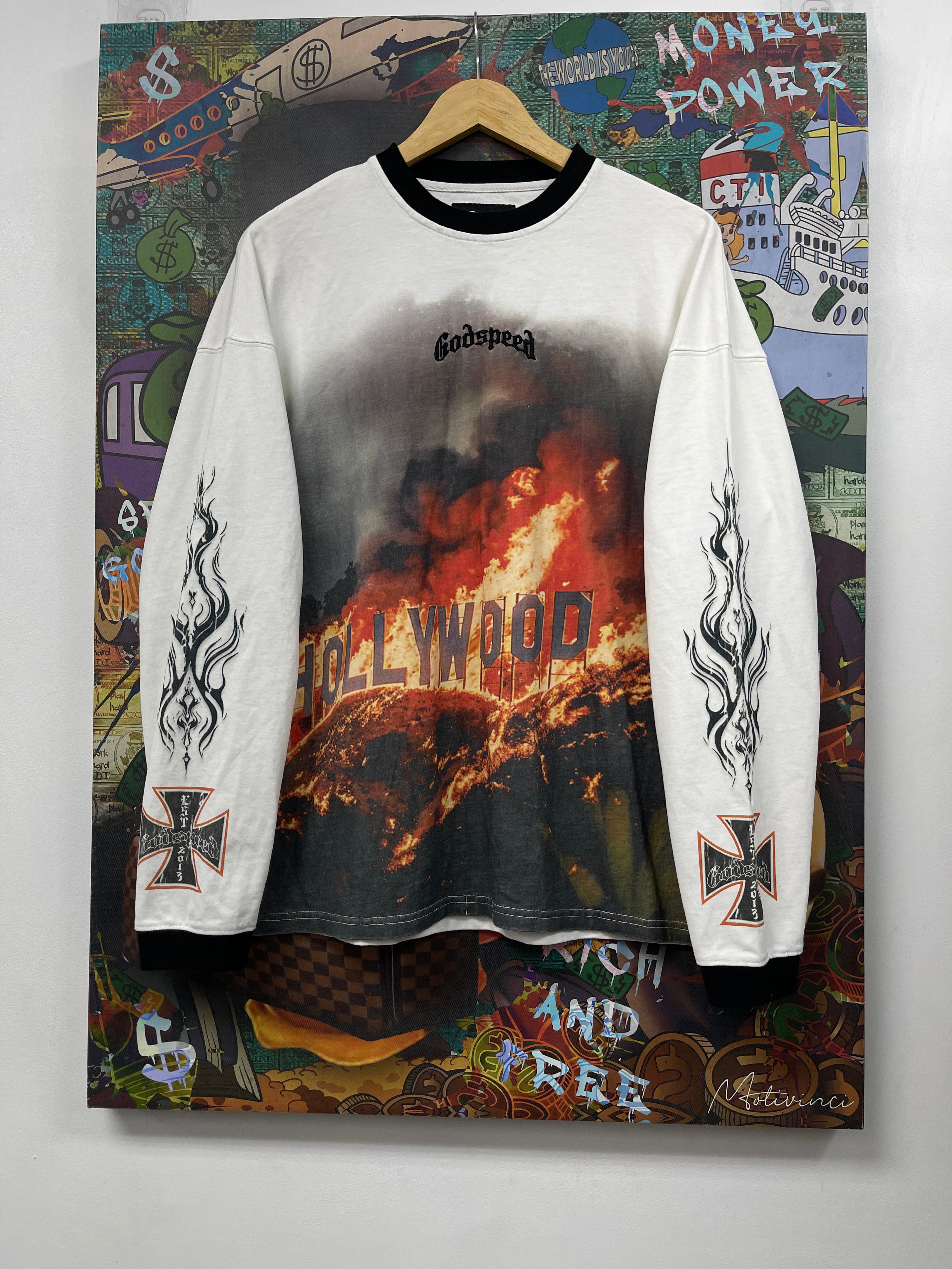 Godspeed White Hollywood Inferno Long Sleeve