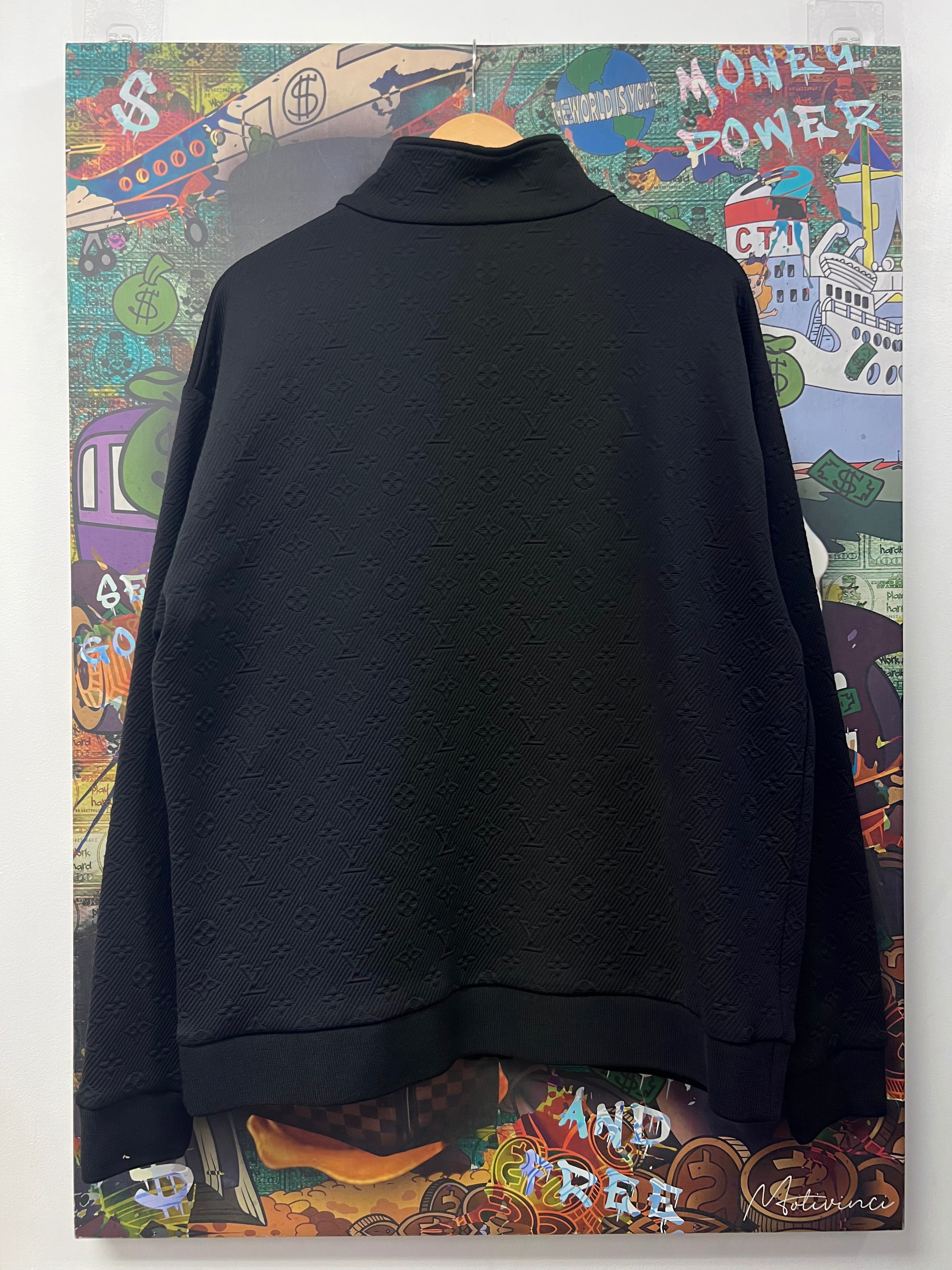 Louis Vuitton Black Monogram Track Jacket