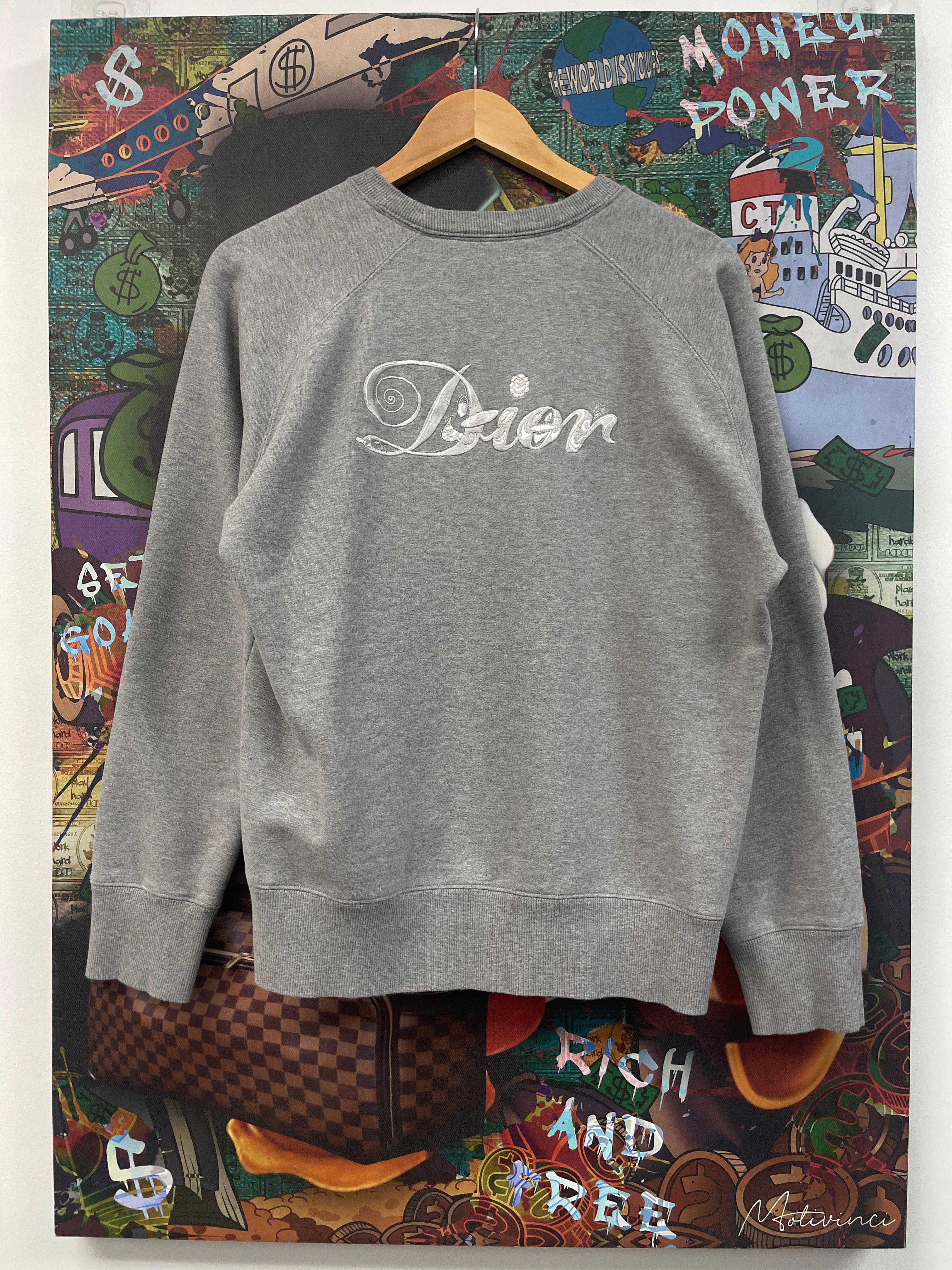 Dior Poker Grey Crewneck