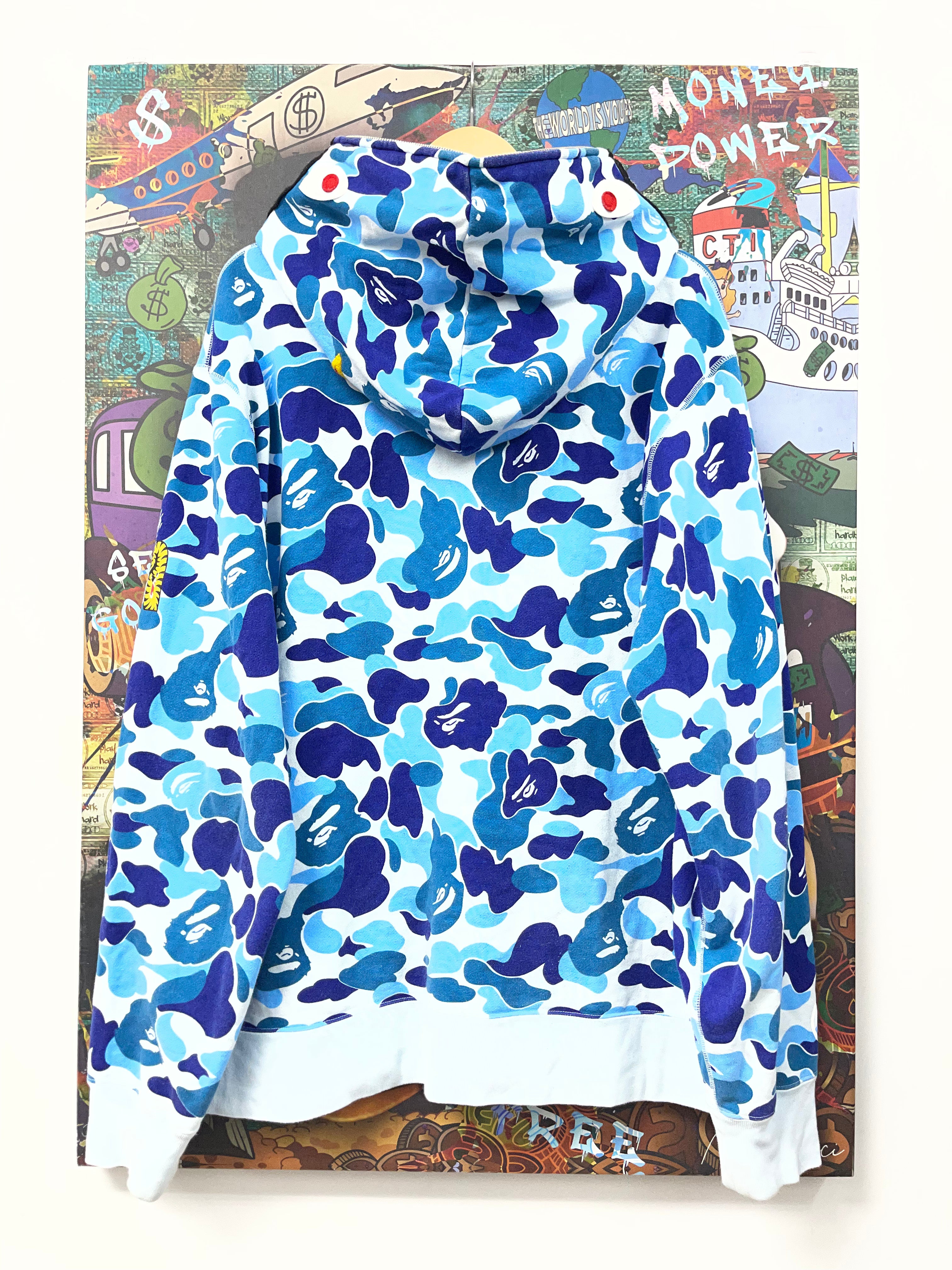 BAPE Baby Blue Shak PONR Zip Up