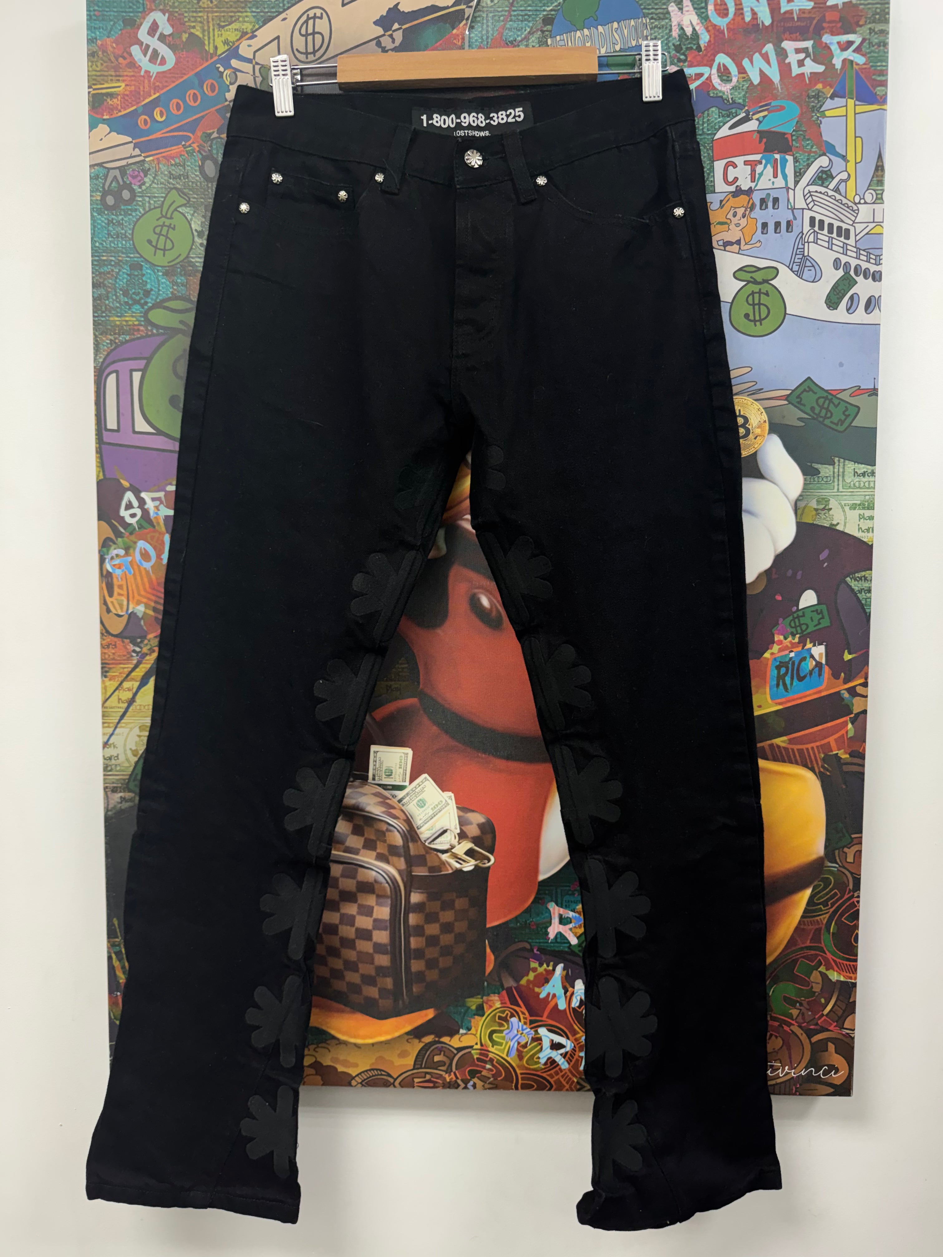 LOST SHDWS Black Black Jeans