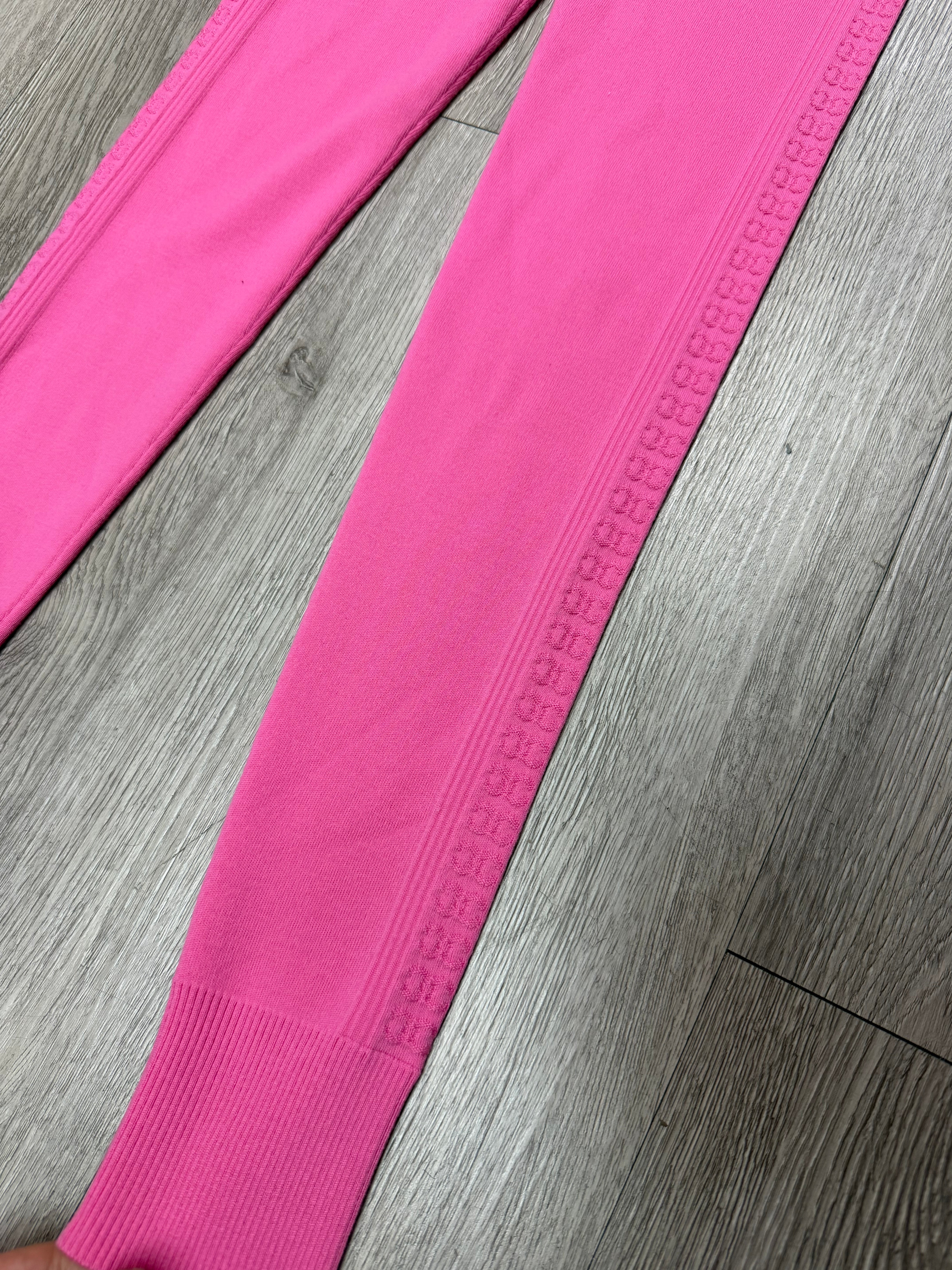 Chanel Pink Intertwined Leggings