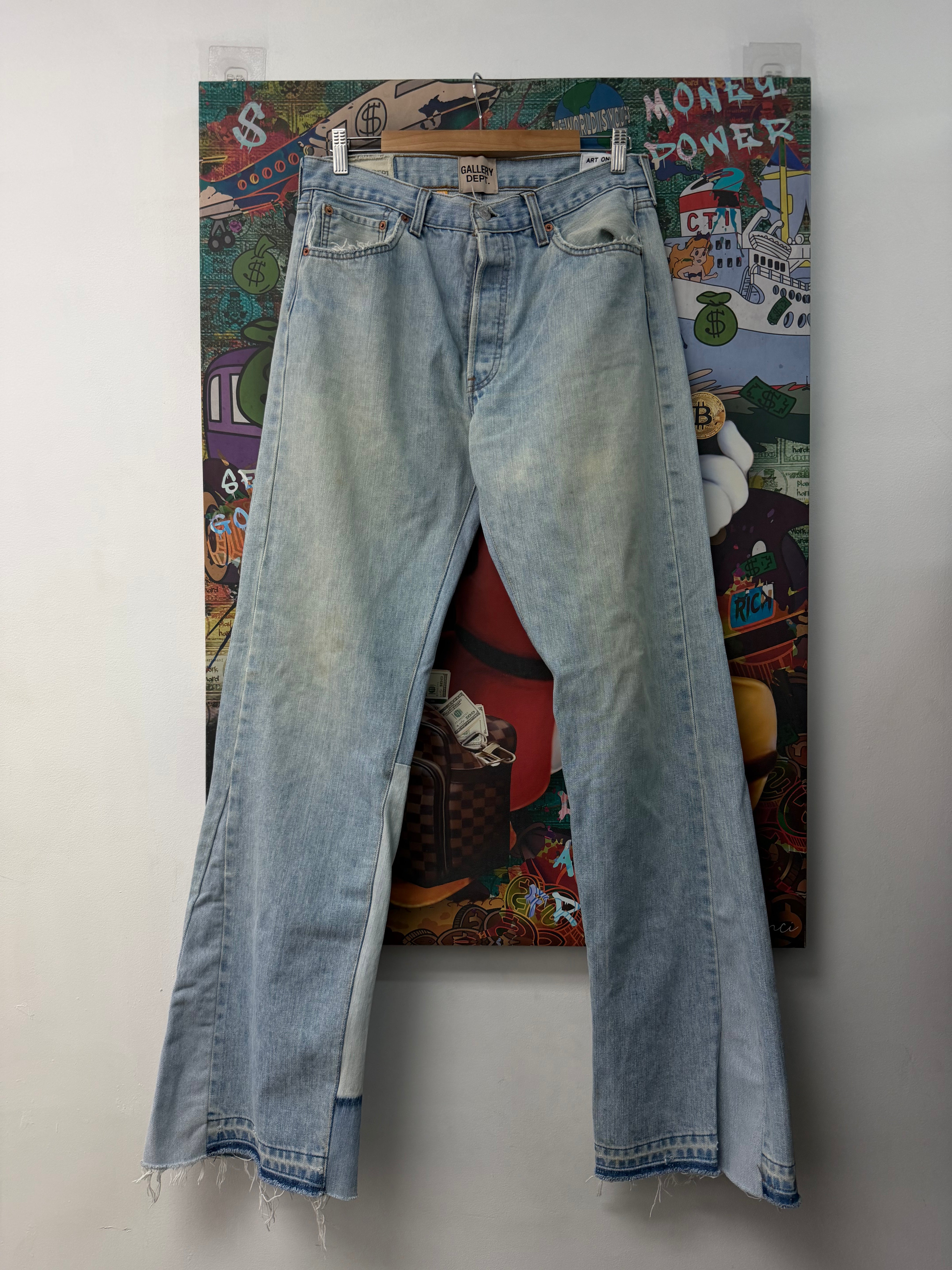 Gallery Dept Yellow Wash Jeans