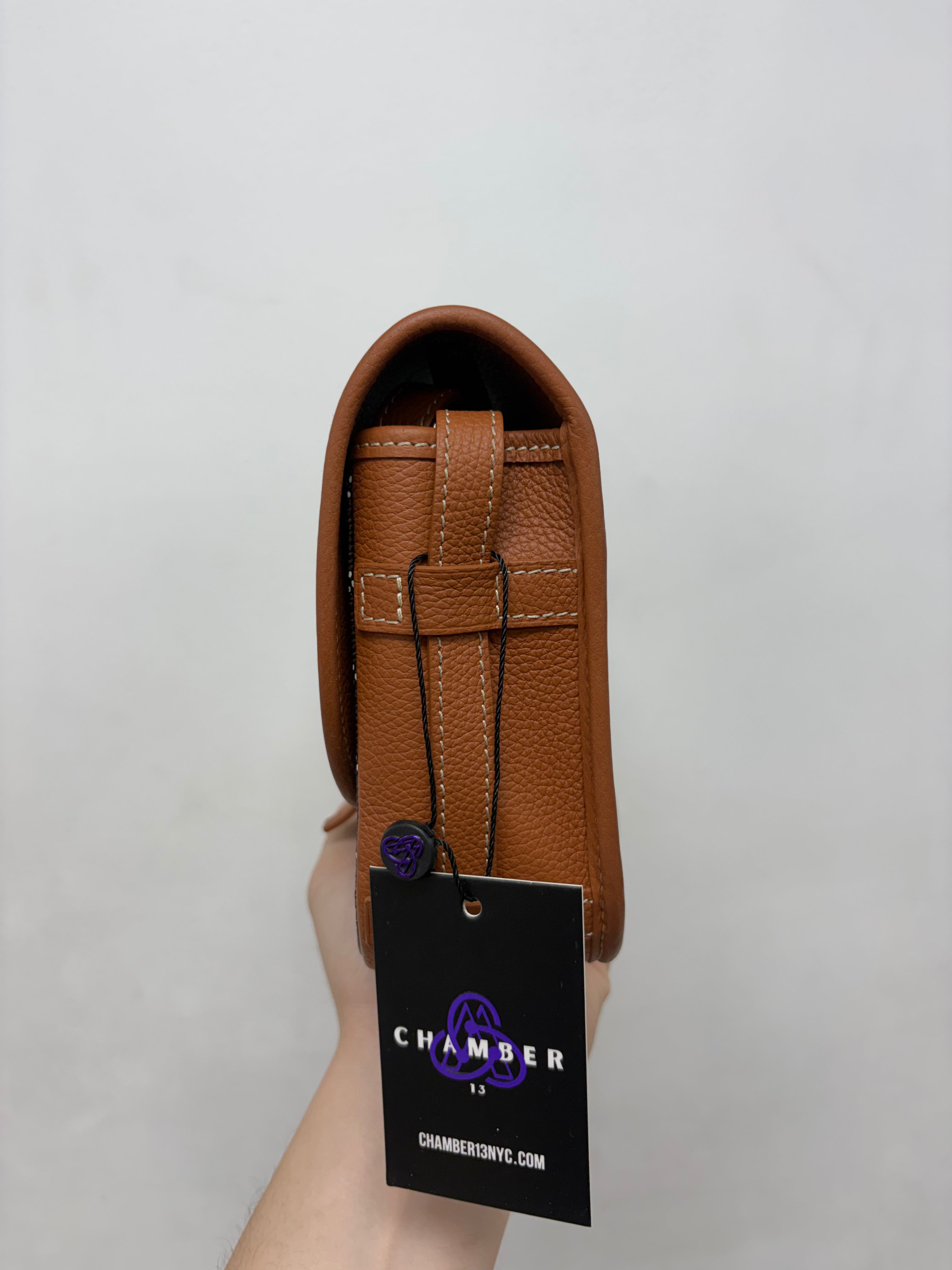 Goyard Tan Brown Belvedere Bag