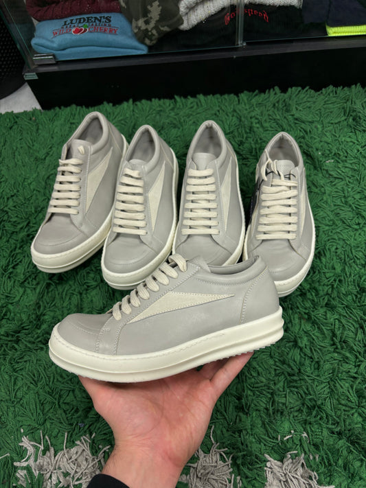 Rick Owens Low Pearl Grey Milk New 37 (US 4) With Box