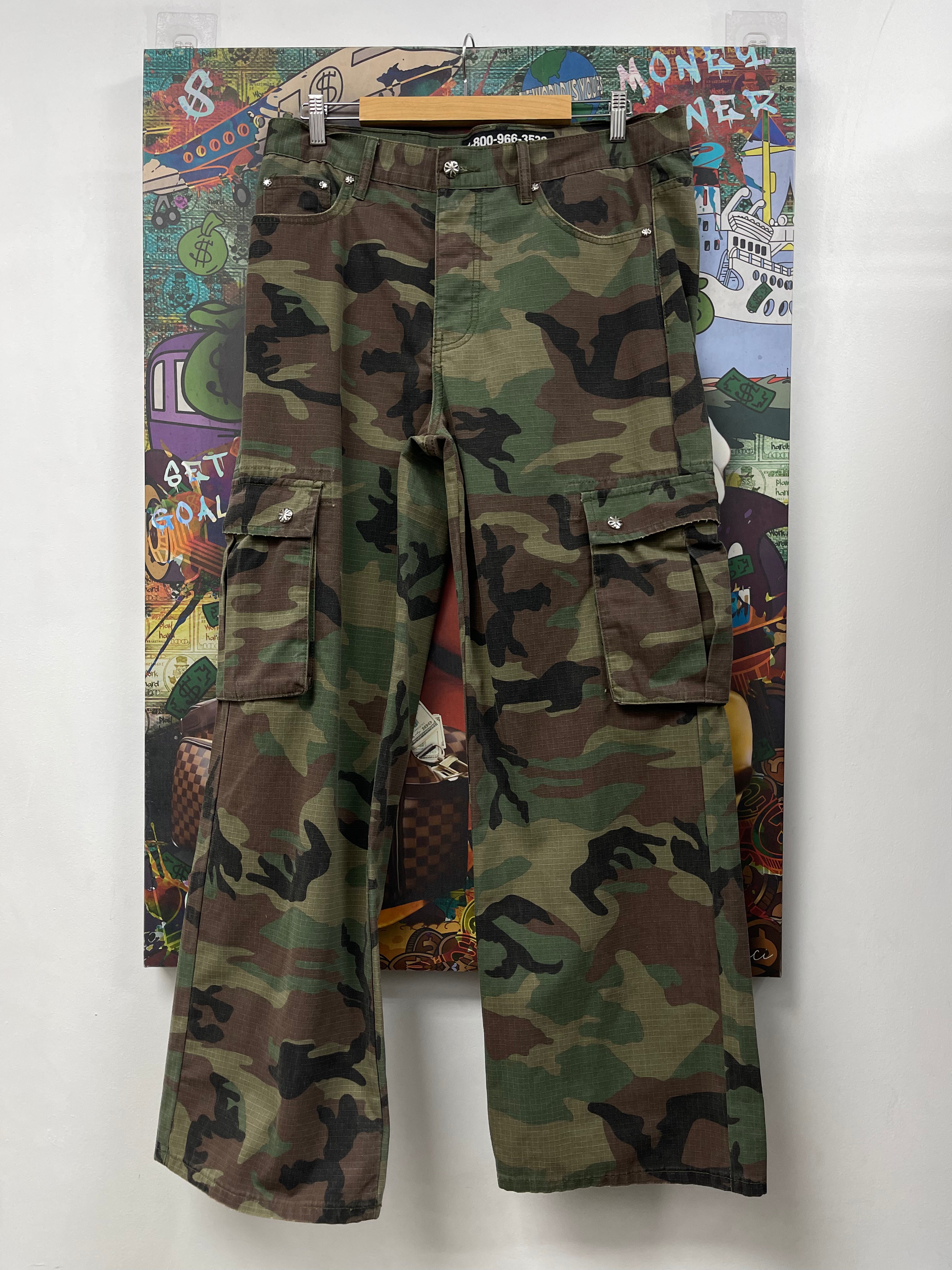 LOST SHDWS Camo Cargo Pants