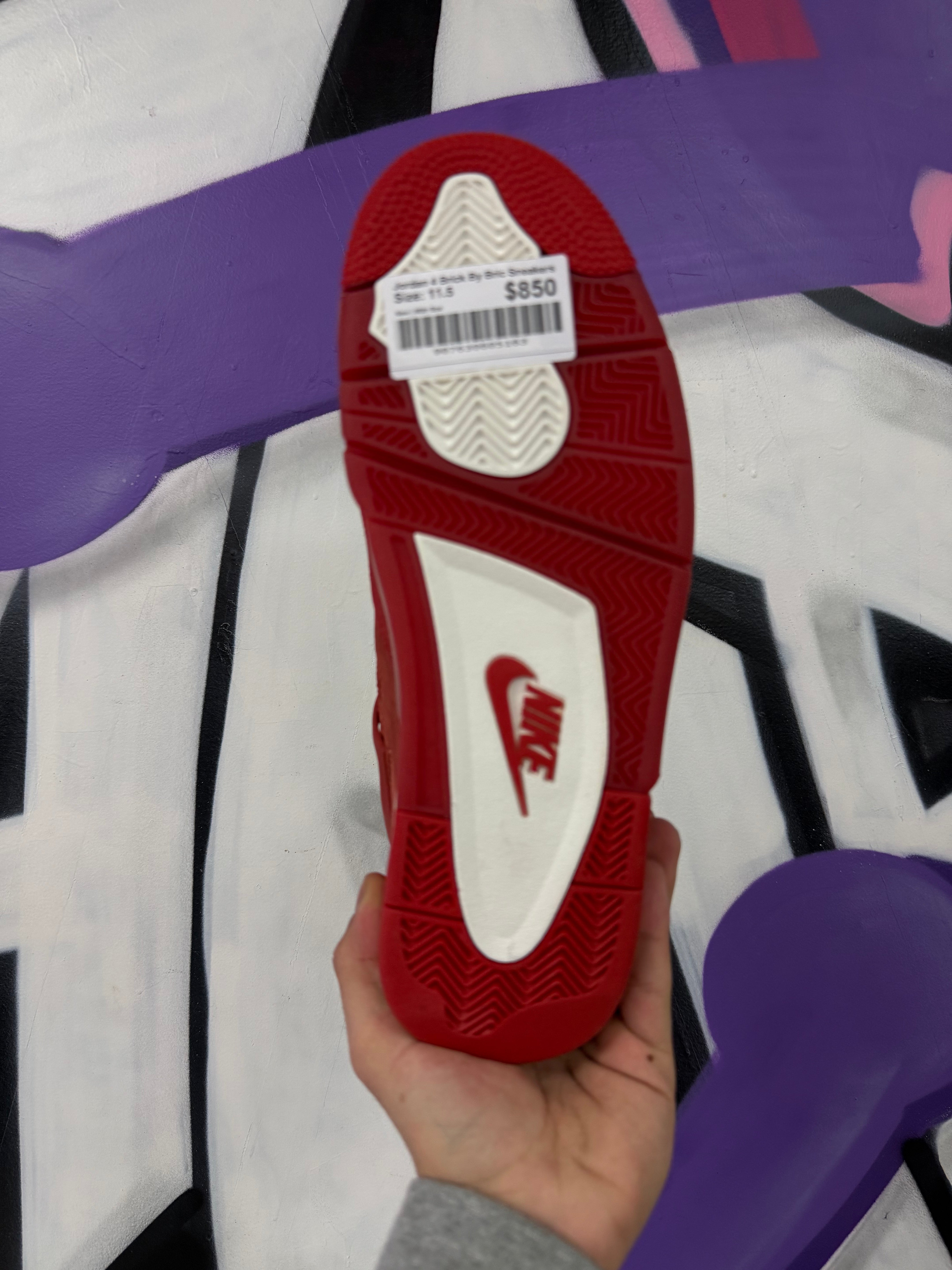 Jordan 4 Brick By Bric Sneakers