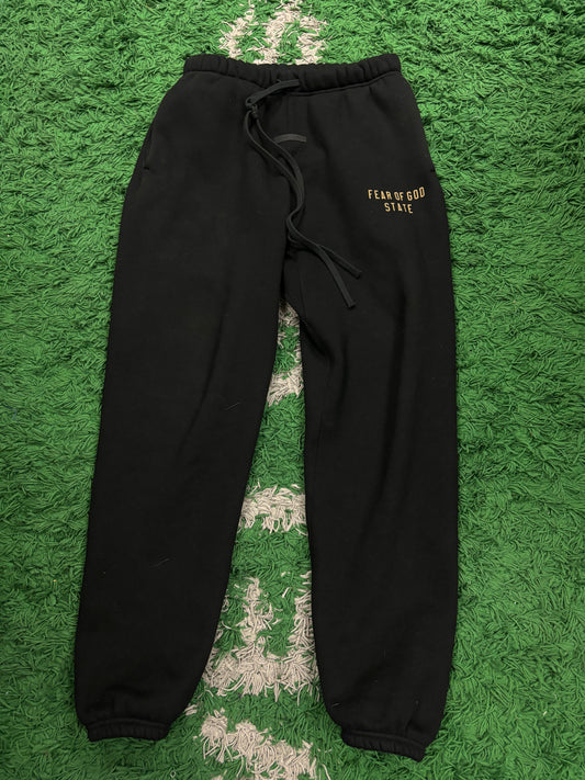 Essentials Sweats Black Cream Used Small N/A