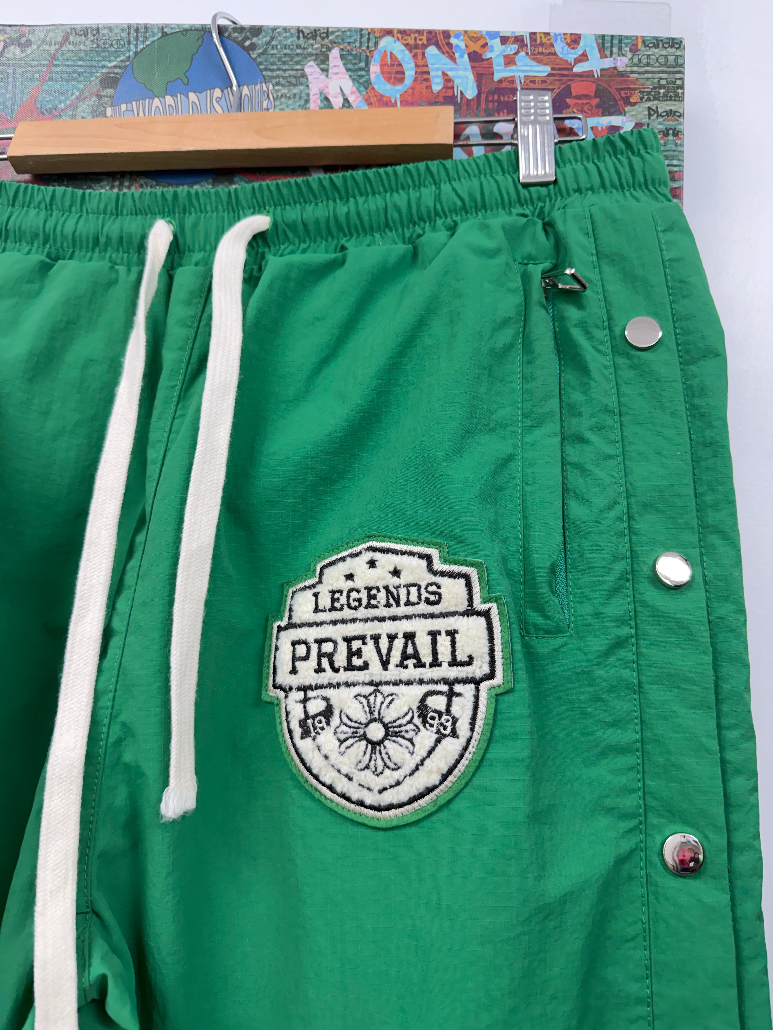Prevail Green Nylon Track Suit