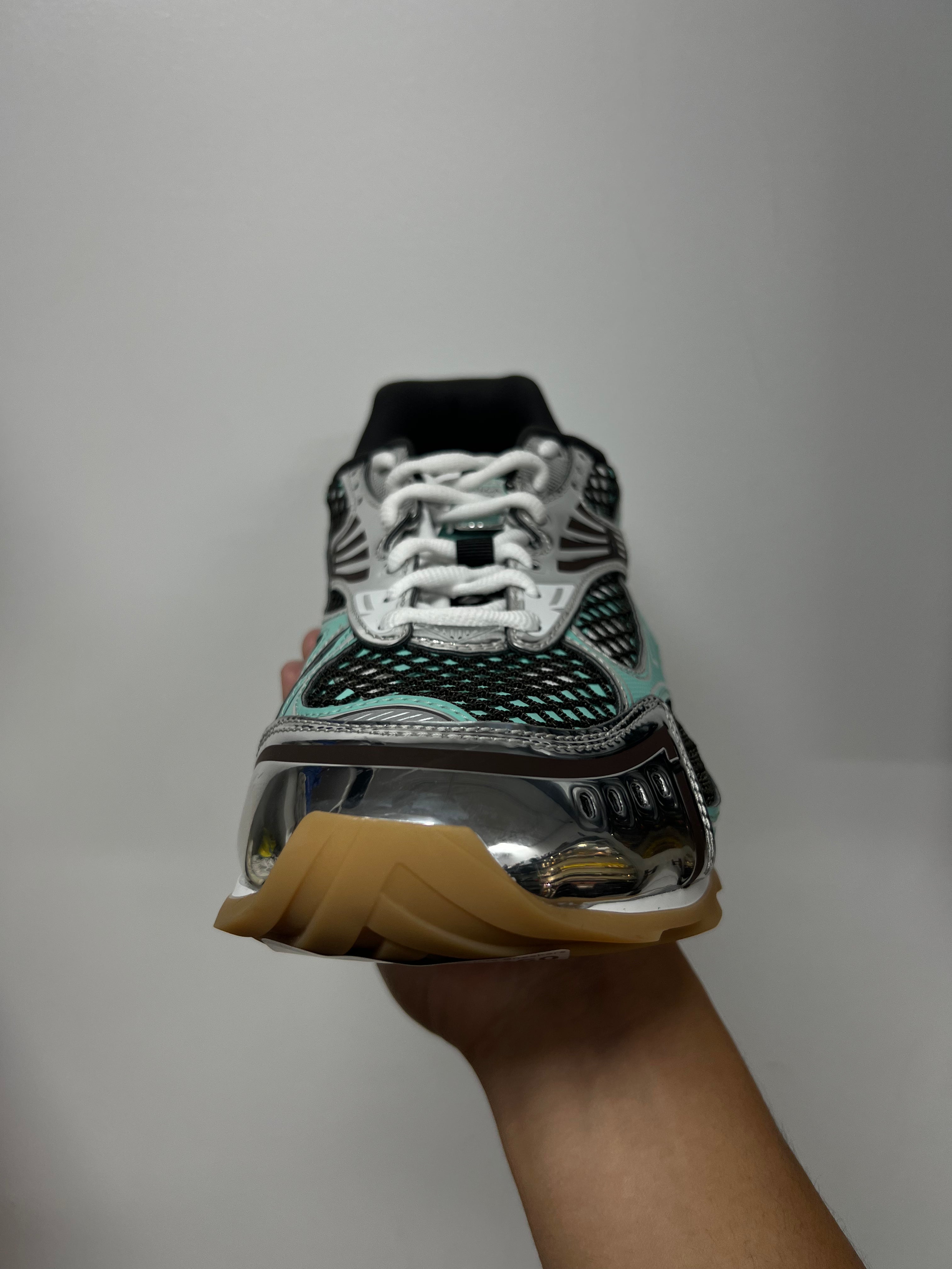 Bottega Veneta Green Oasis Orbits Sneakers