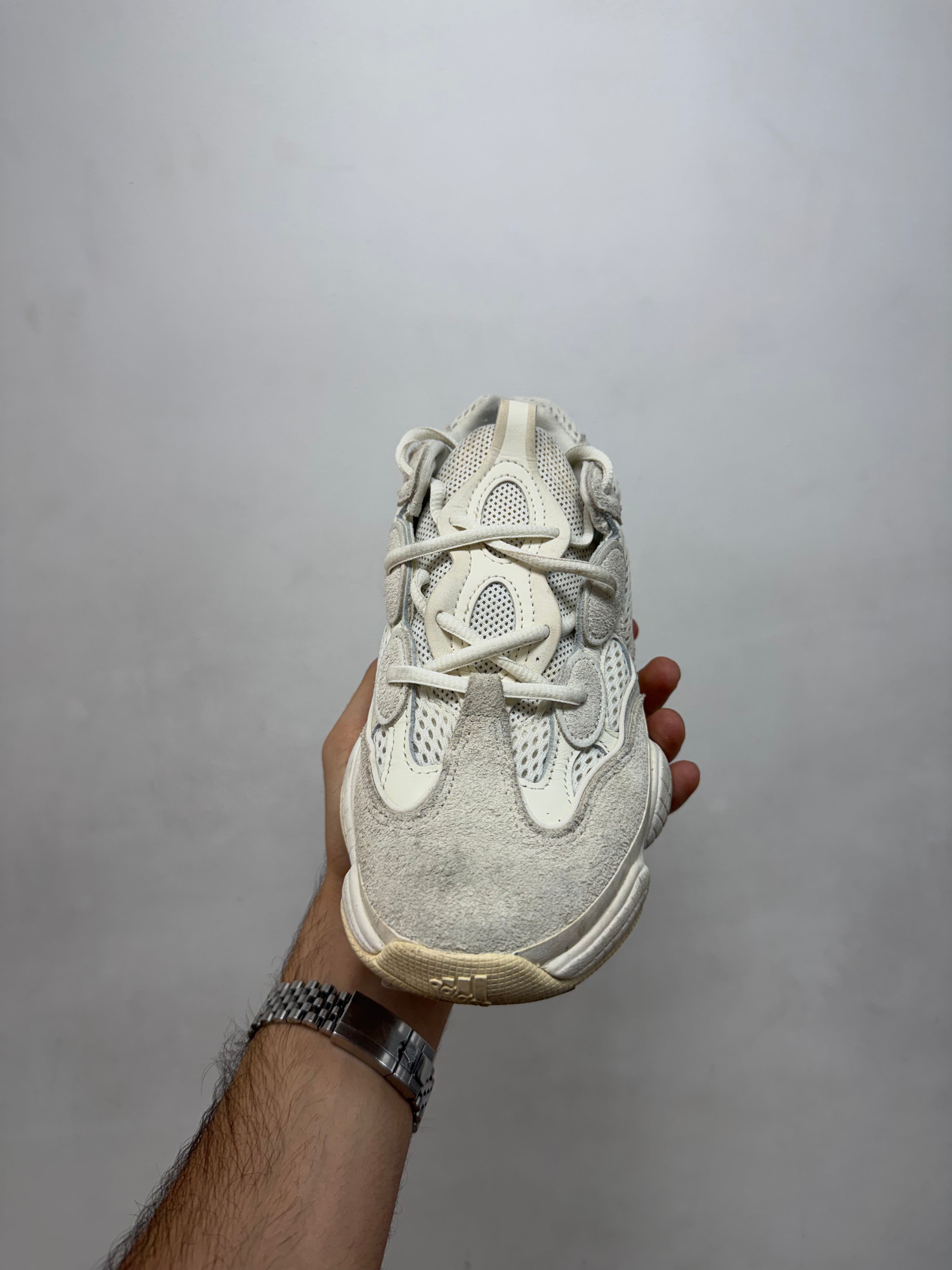 YZY 500 Bone White Sneakers