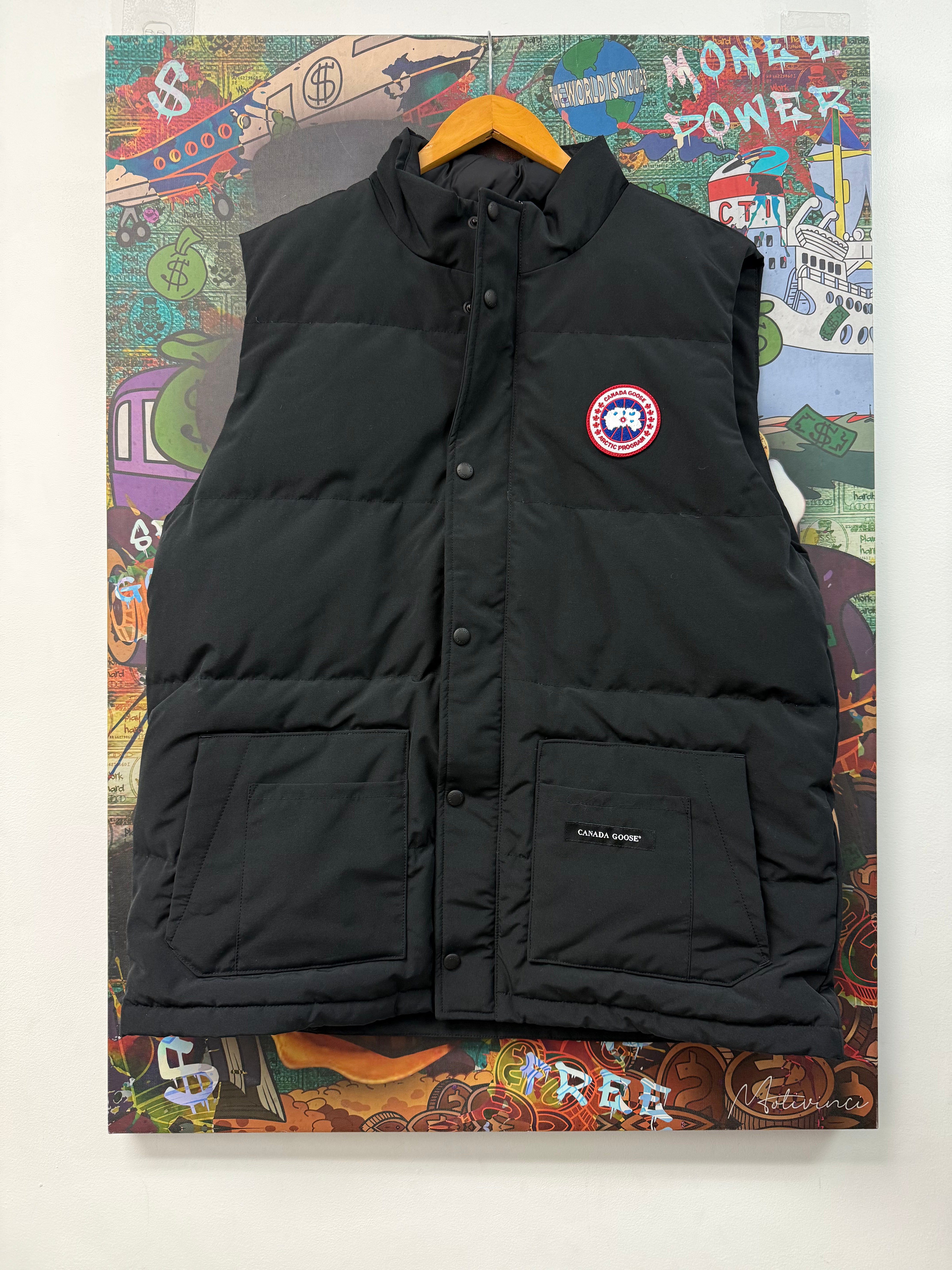 Canada Goose Black Puffer Vest