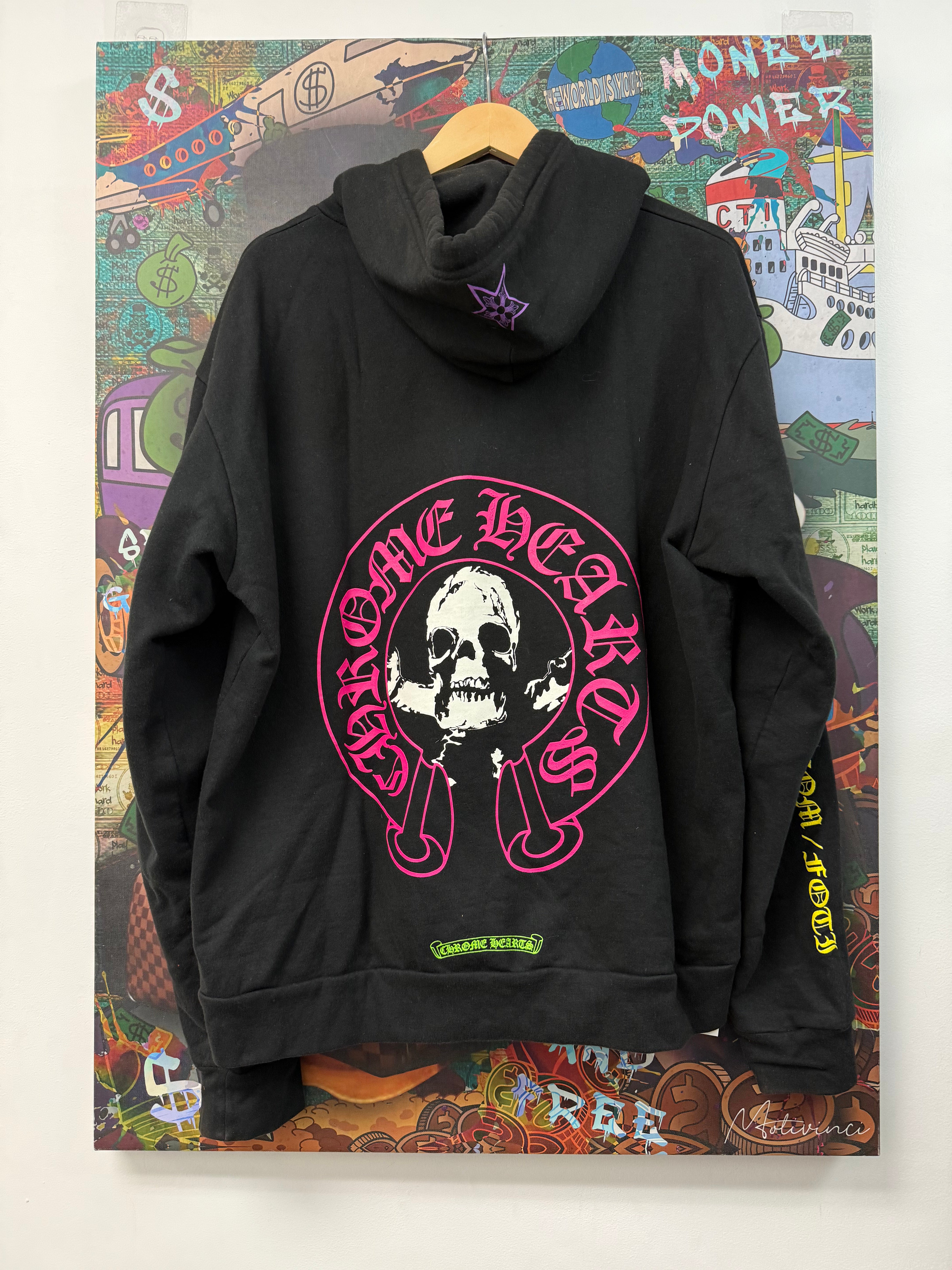 Chrome Hearts Black Multi FOTI Hoodie