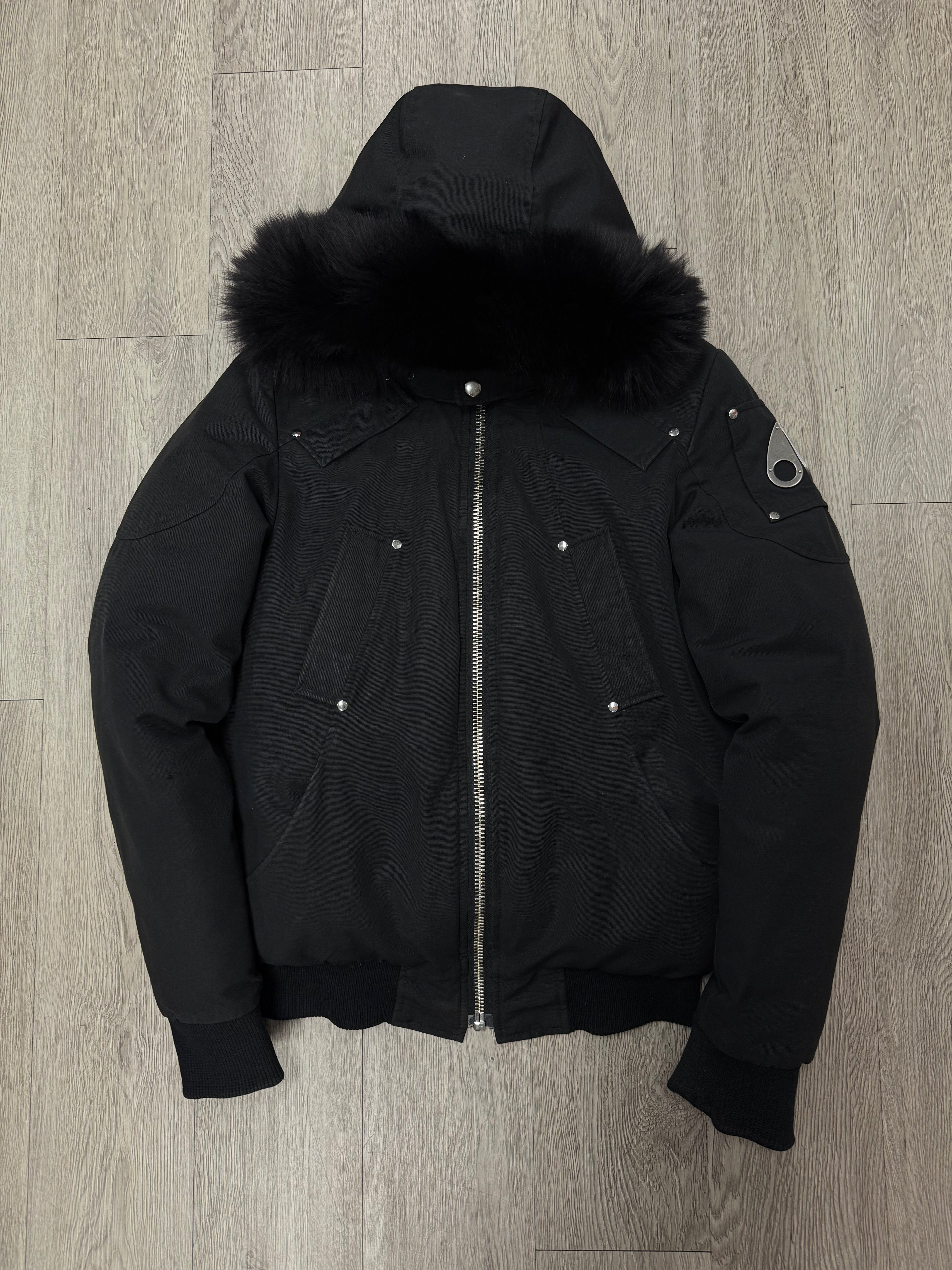 Moose Knuckles Black 3Q Puffer Jacket