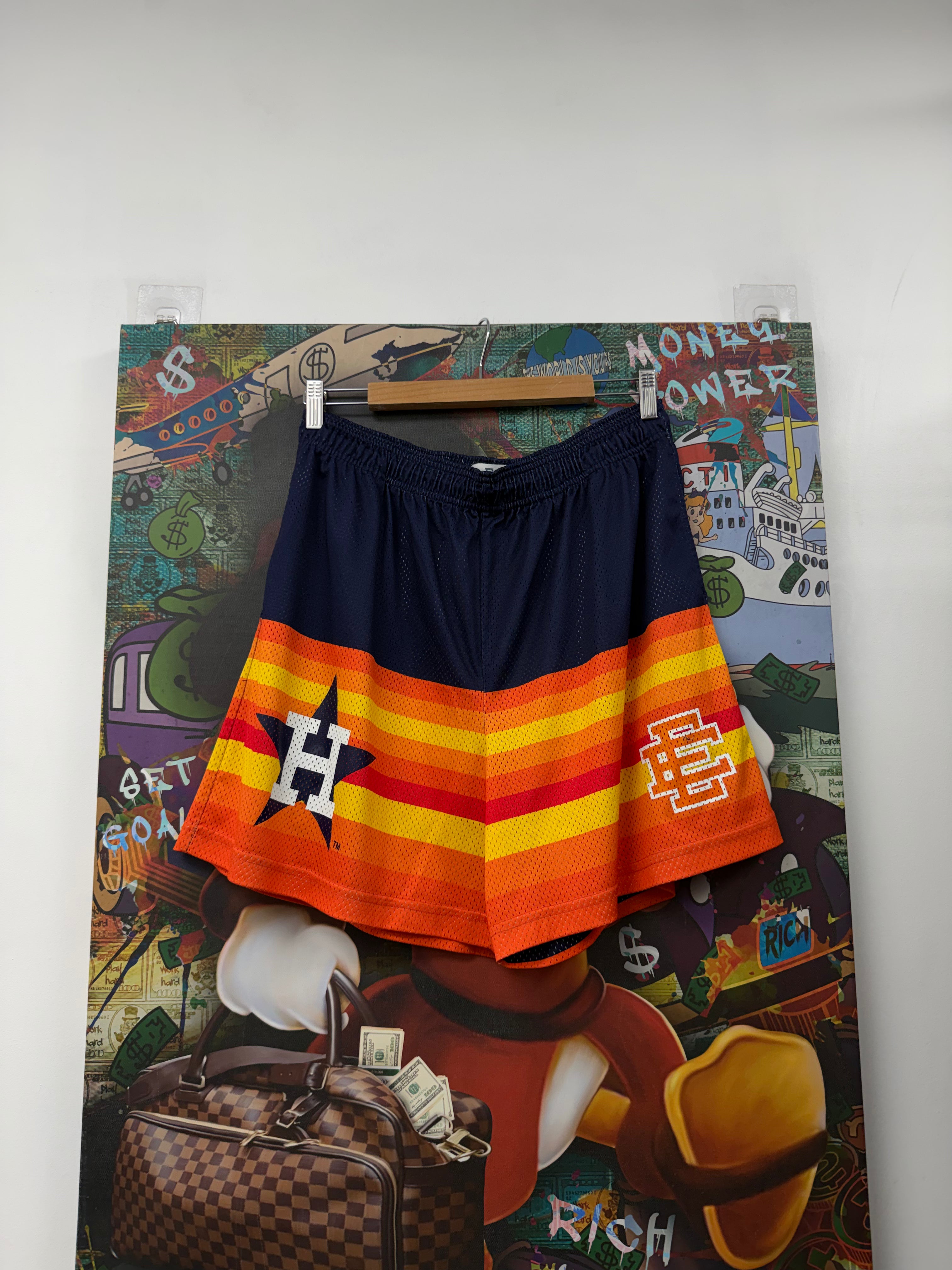 Eric Emanuel Navy Orage Houston Shorts