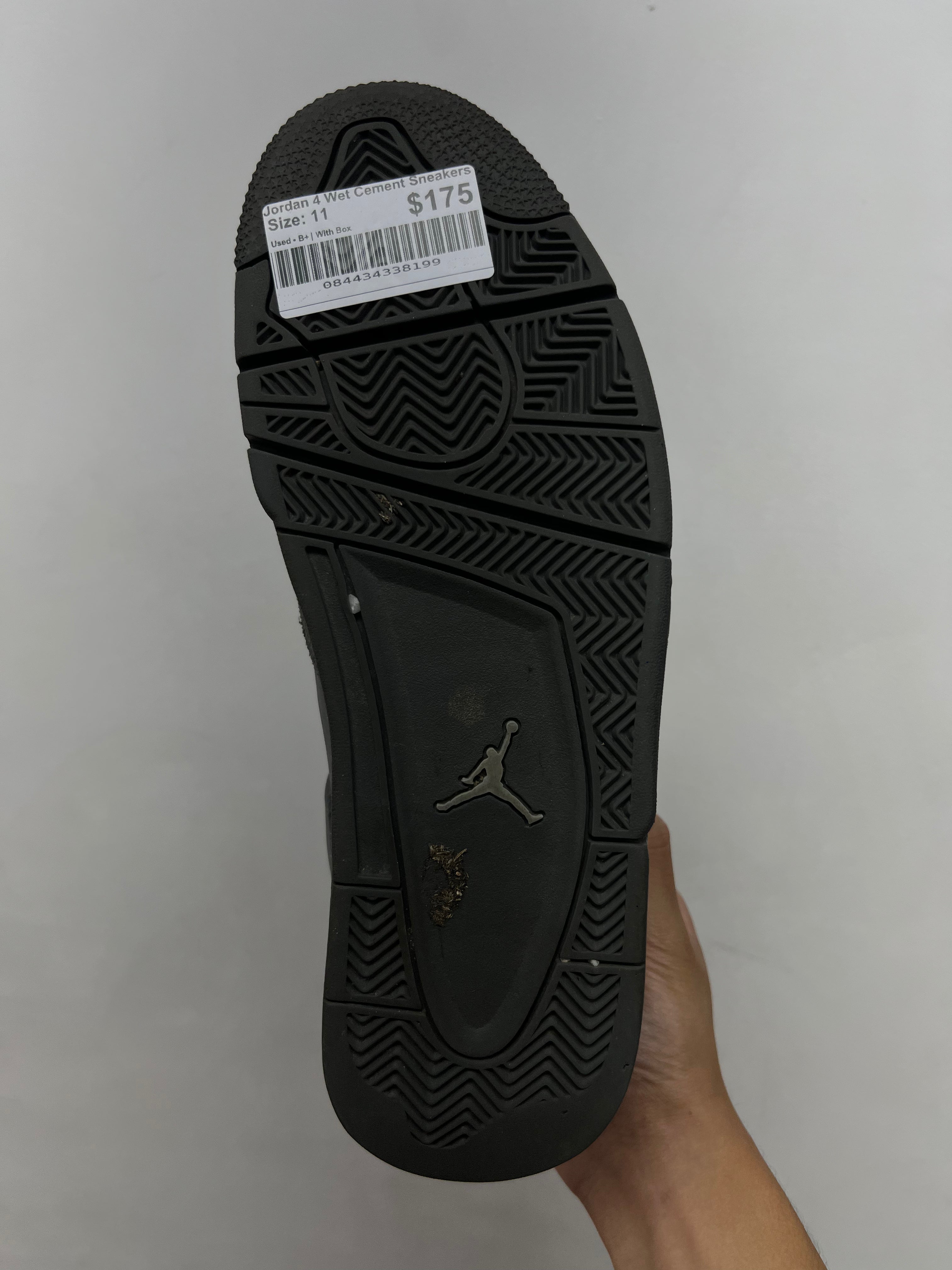 Jordan 4 Wet Cement Sneakers