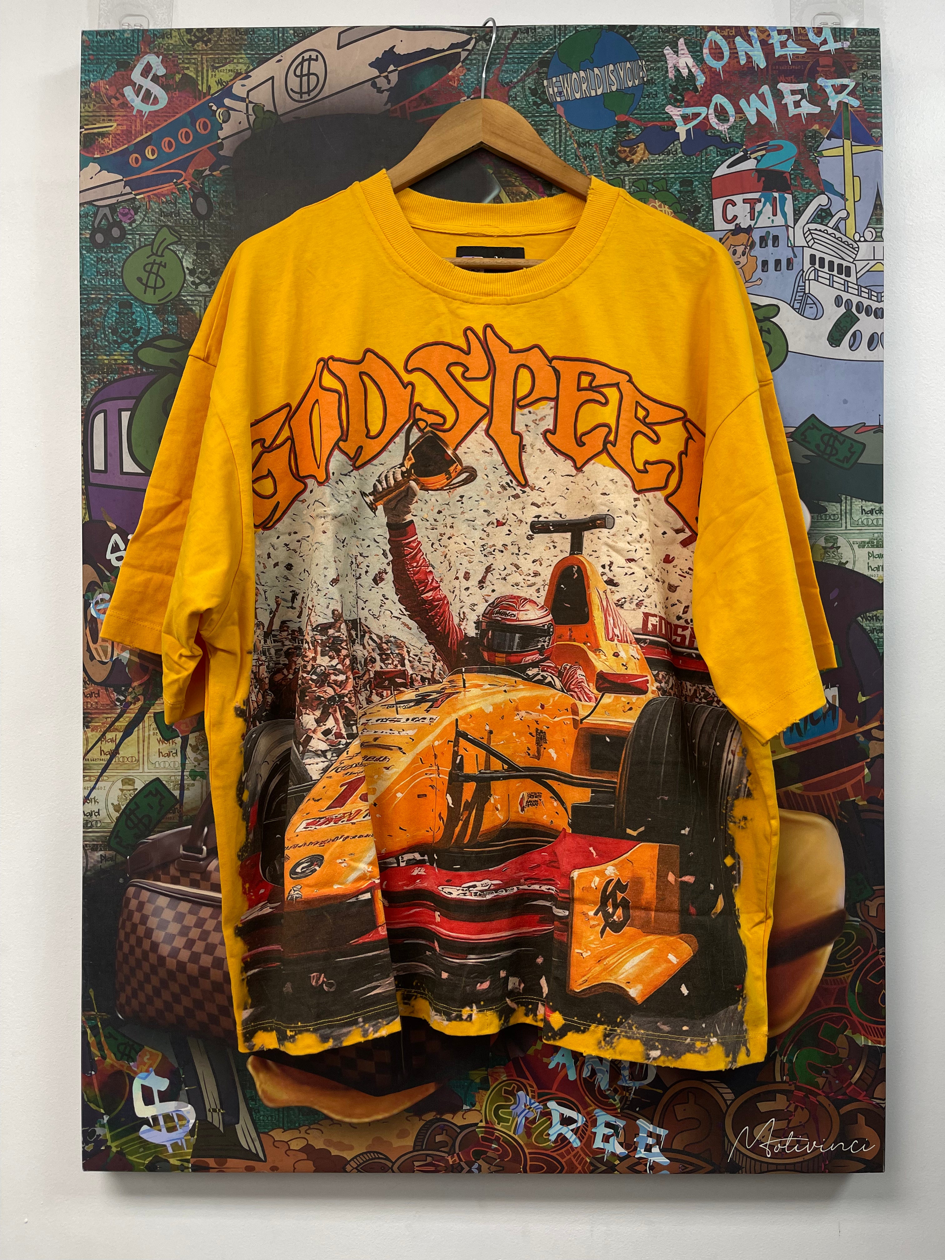 Godspeed Yellow F1 Finishline Tee