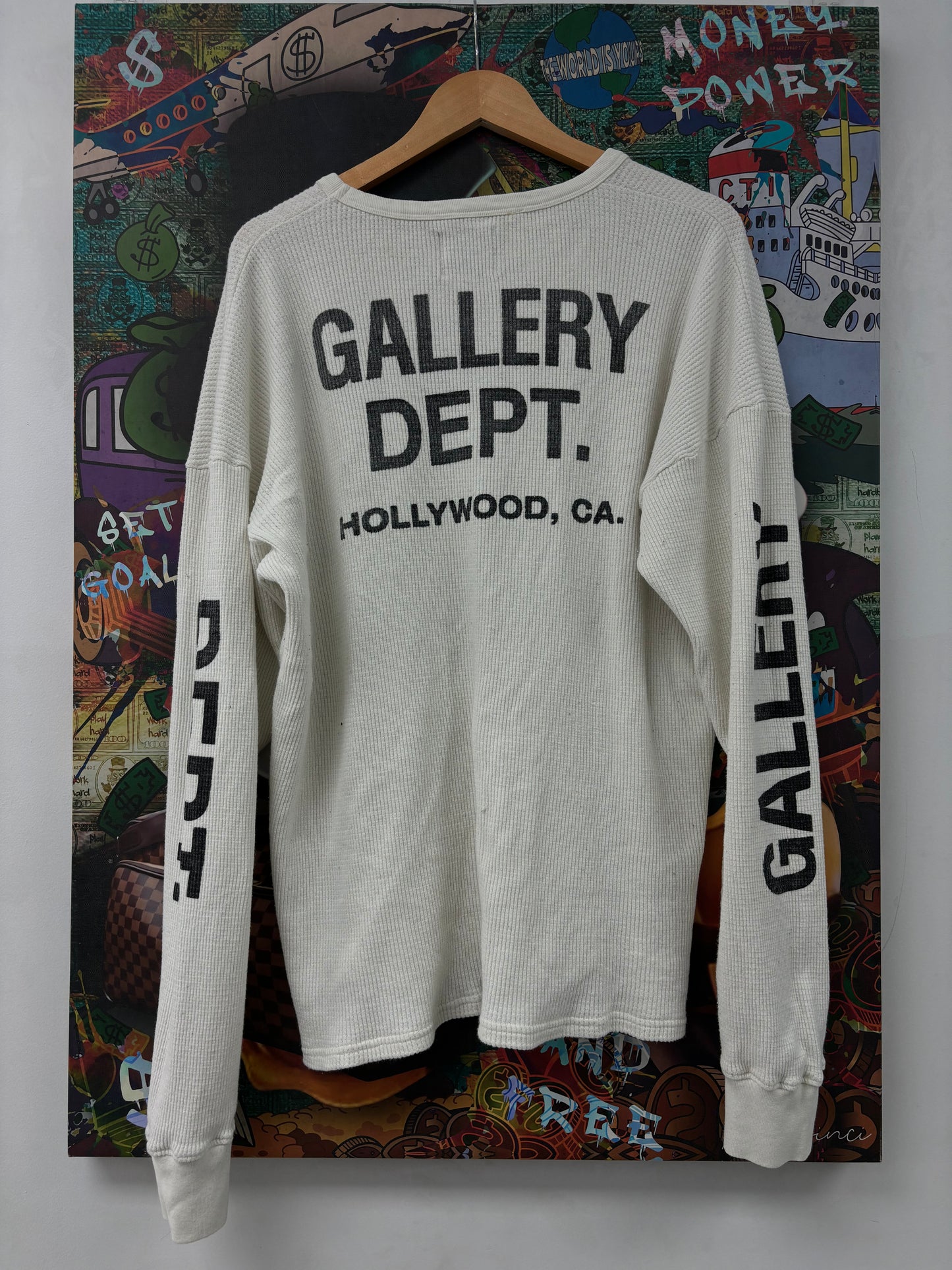 Gallery Dept White Black Thermal  Used Large N/A