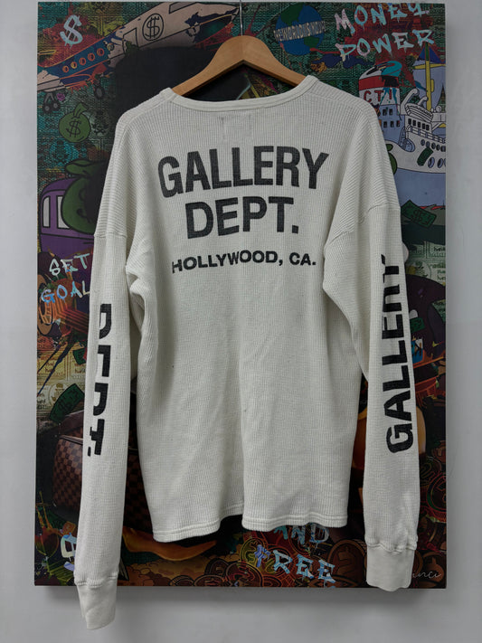 Gallery Dept White Black Thermal  Used Large N/A