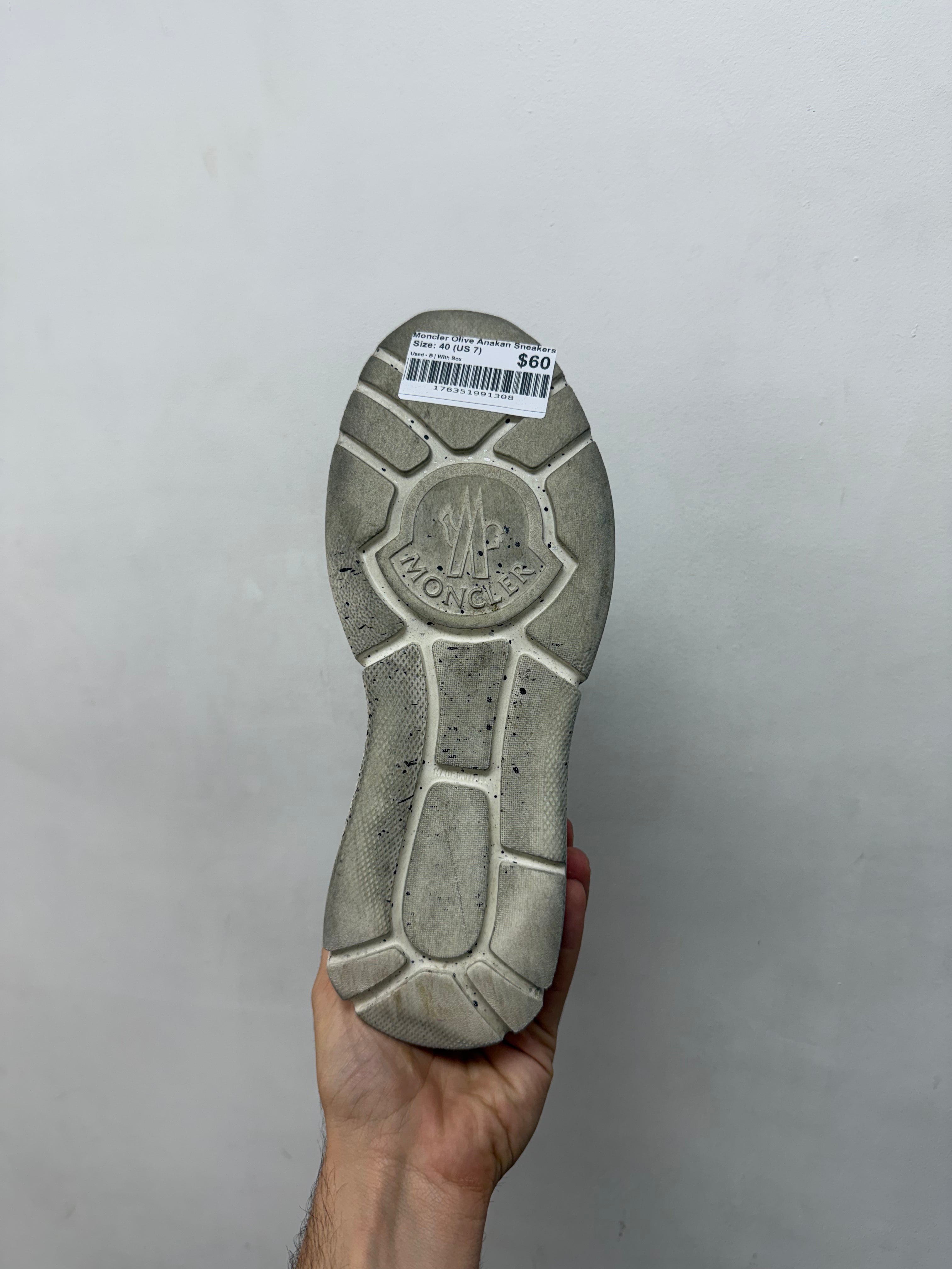 Moncler Olive Anakan Sneakers