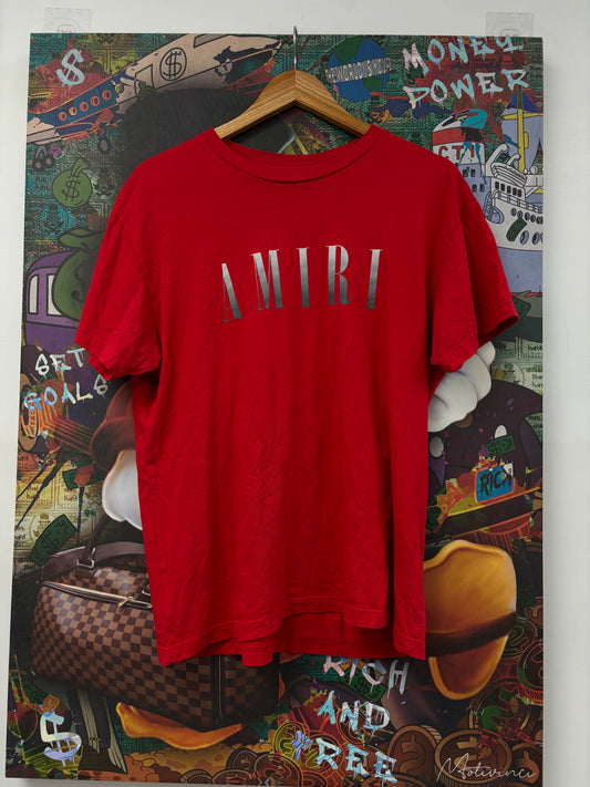 Amiri Core Logo Tee Red Used XS