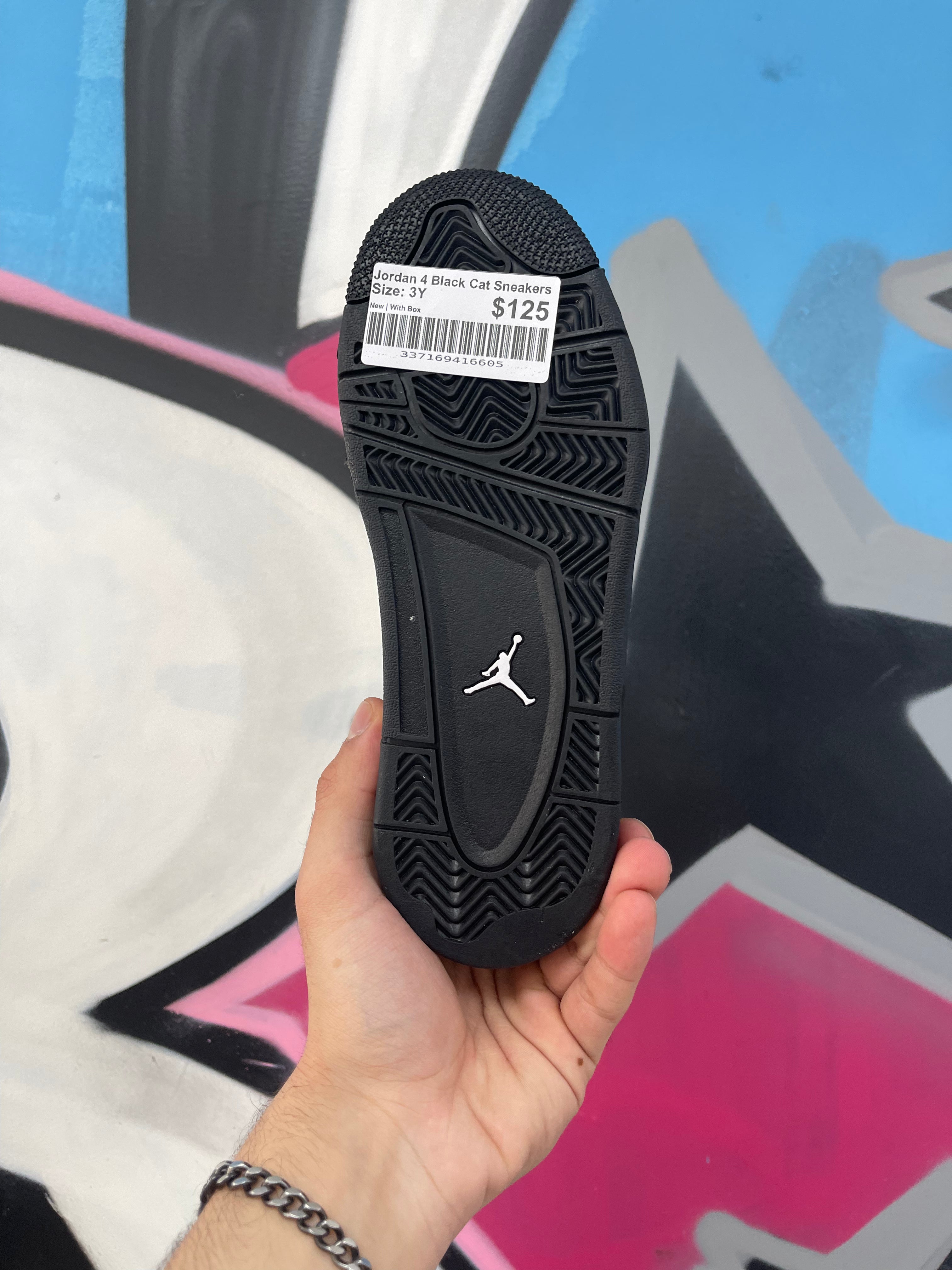Jordan 4 Black Cat Sneakers