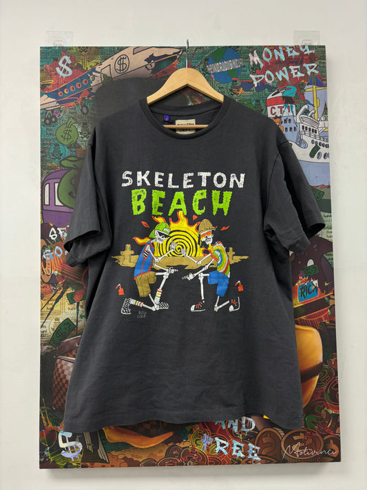 Gallery Dept Skeleton Tee Used Large