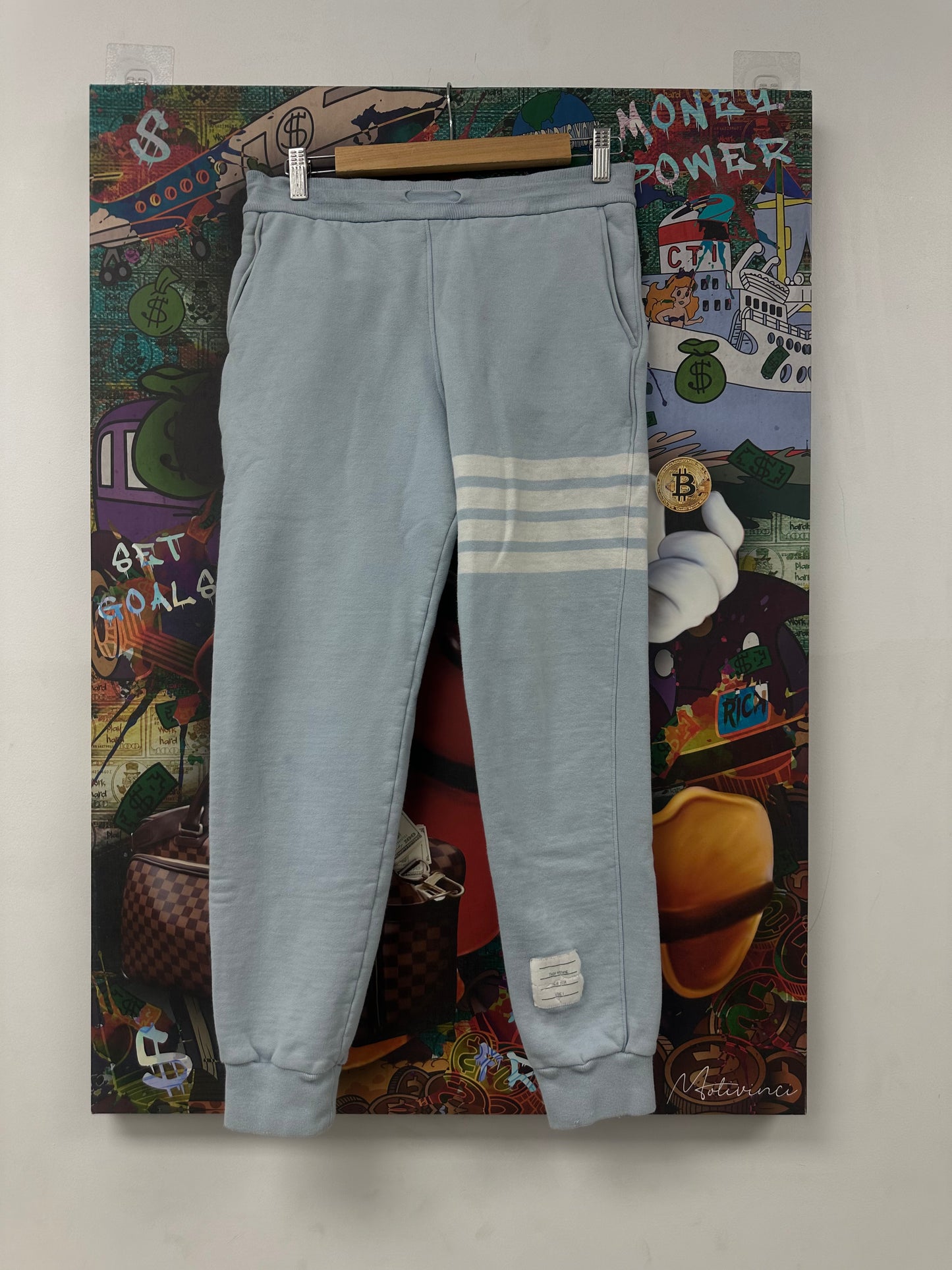 Thom Browne Sweats Baby Blue Used 1 (Small) N/A