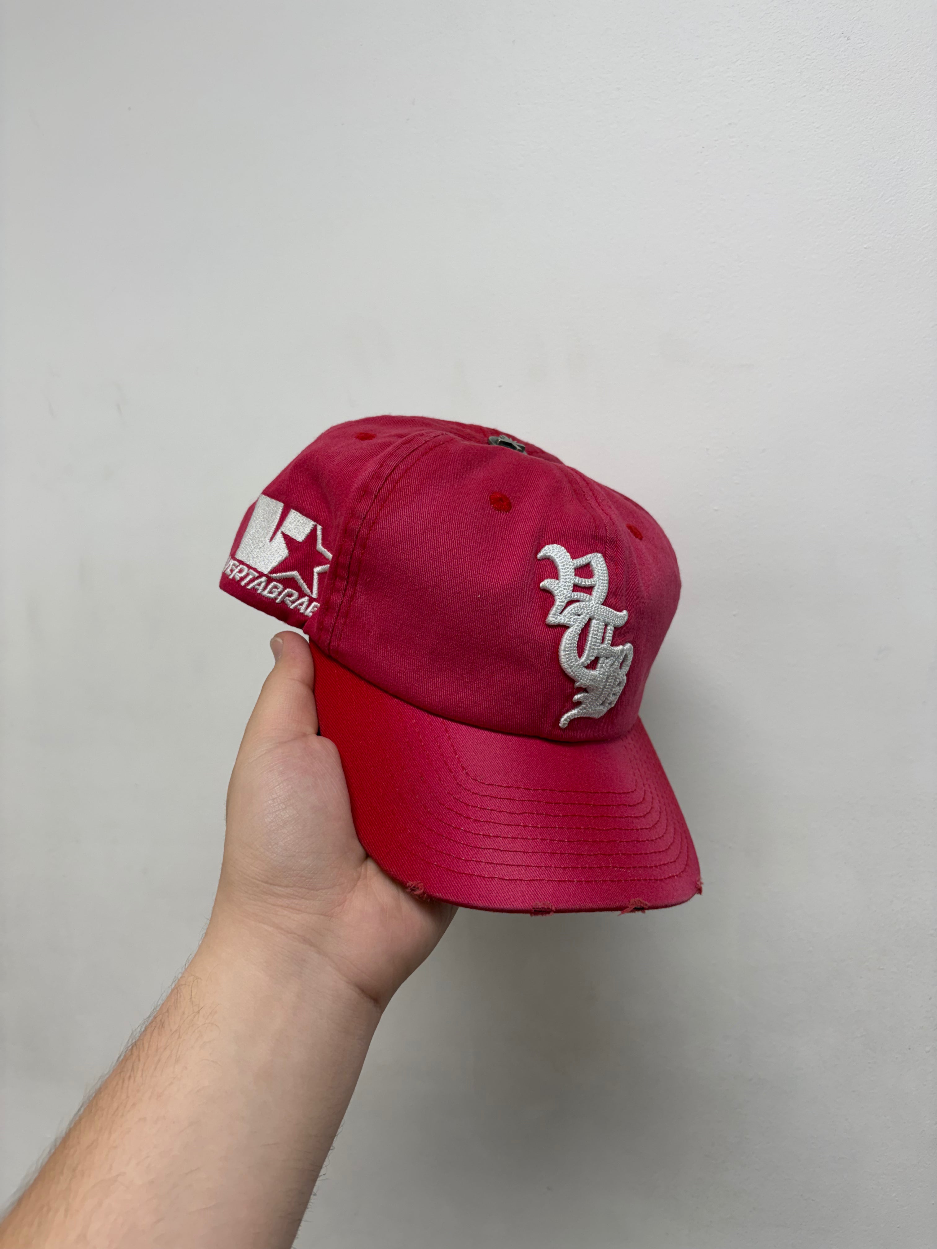 Vertabrae Red White Logo Hat