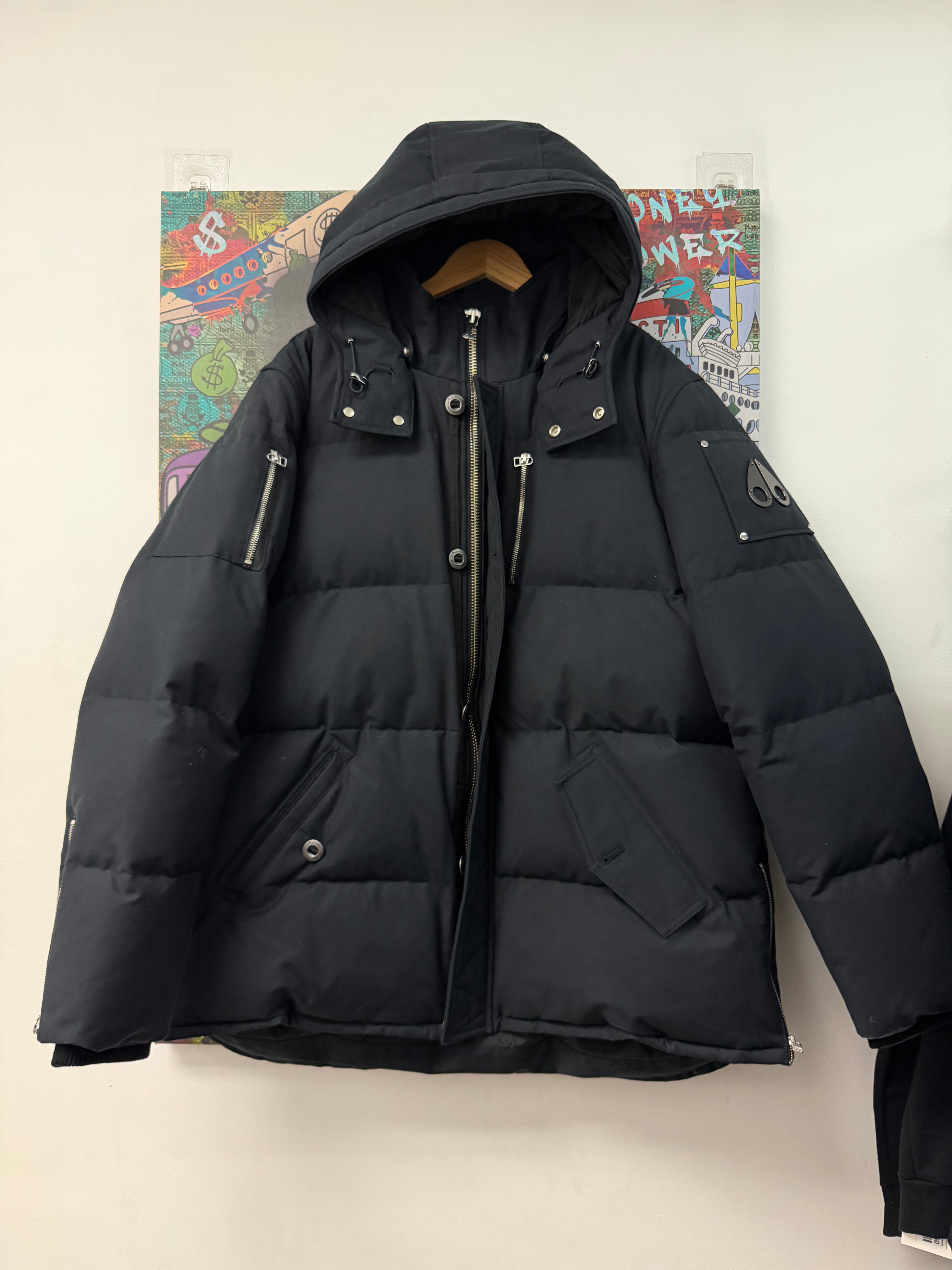 Moose Knuckles Navy 3Q Jacket