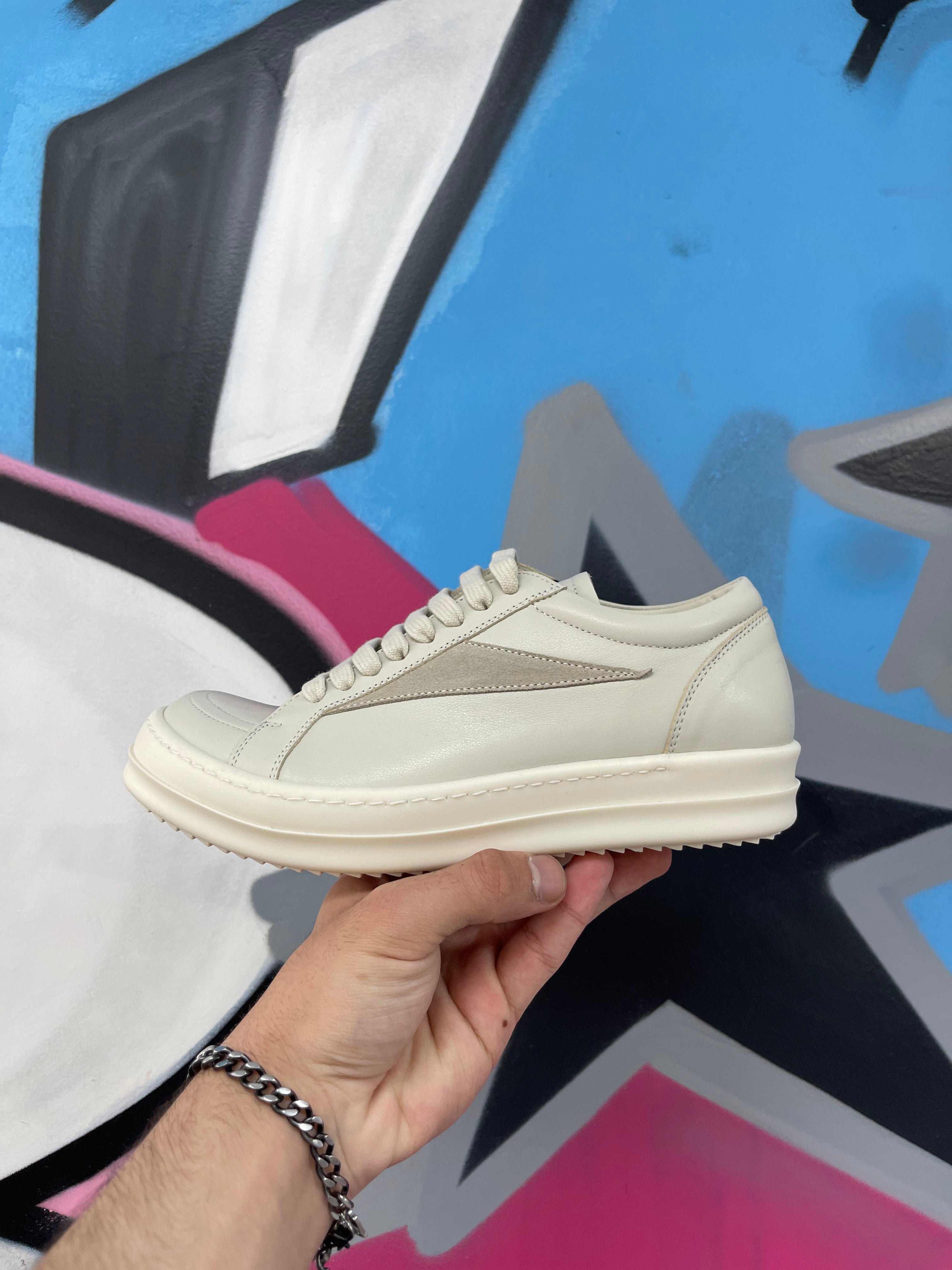 Rick Owens Dirty Milk Vintage Sneakers