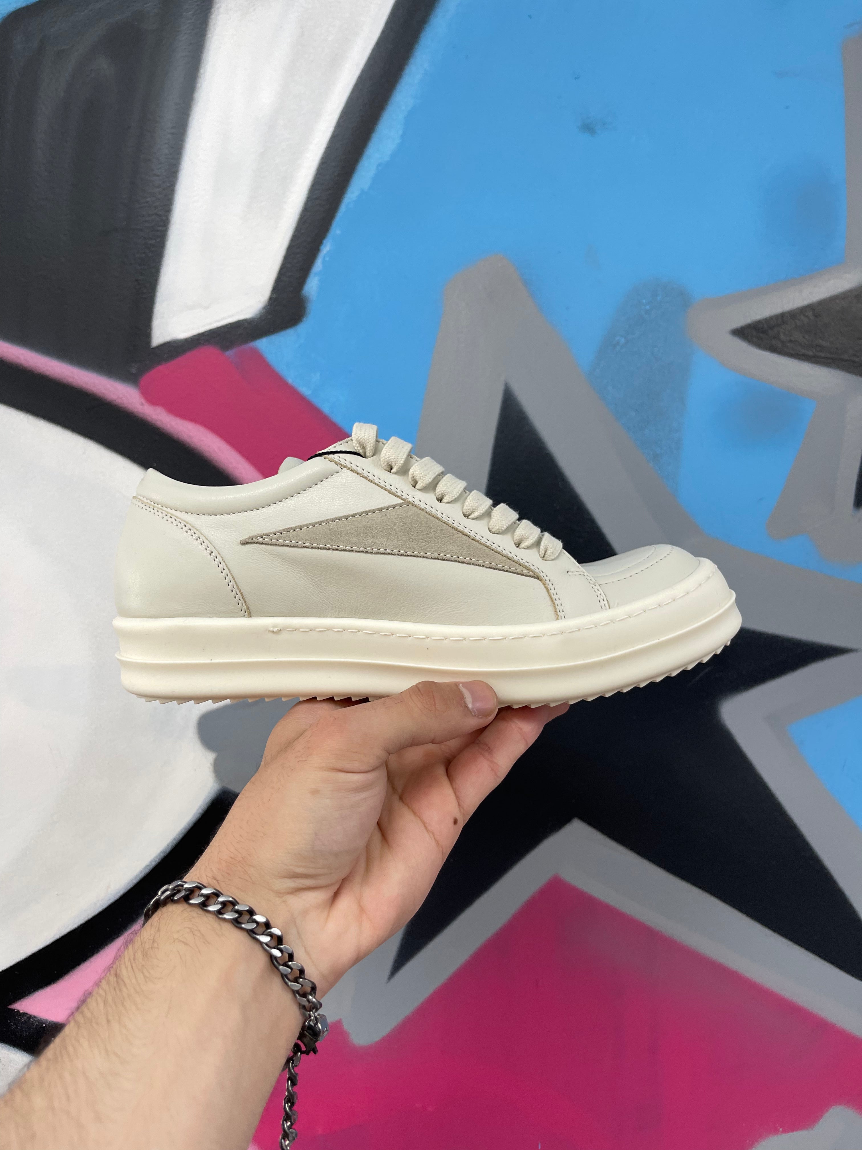 Rick Owens Dirty Milk Vintage Sneakers