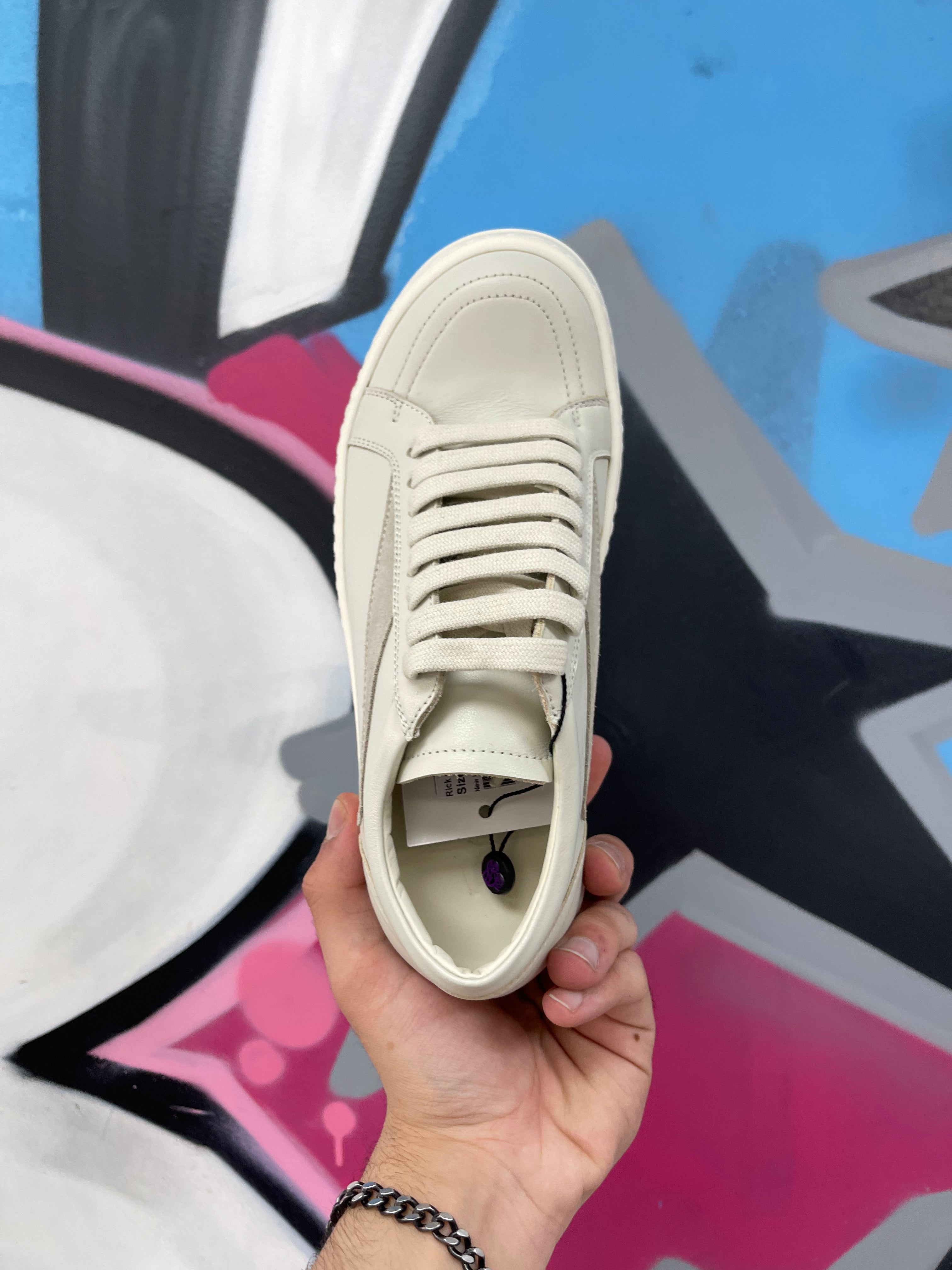 Rick Owens Dirty Milk Vintage Sneakers