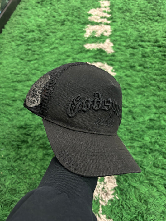 Godspeed Trucker Black Black  Used Os N/A