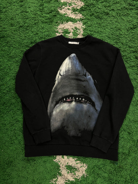 Givenchy Crewneck Shark Black Medium Used