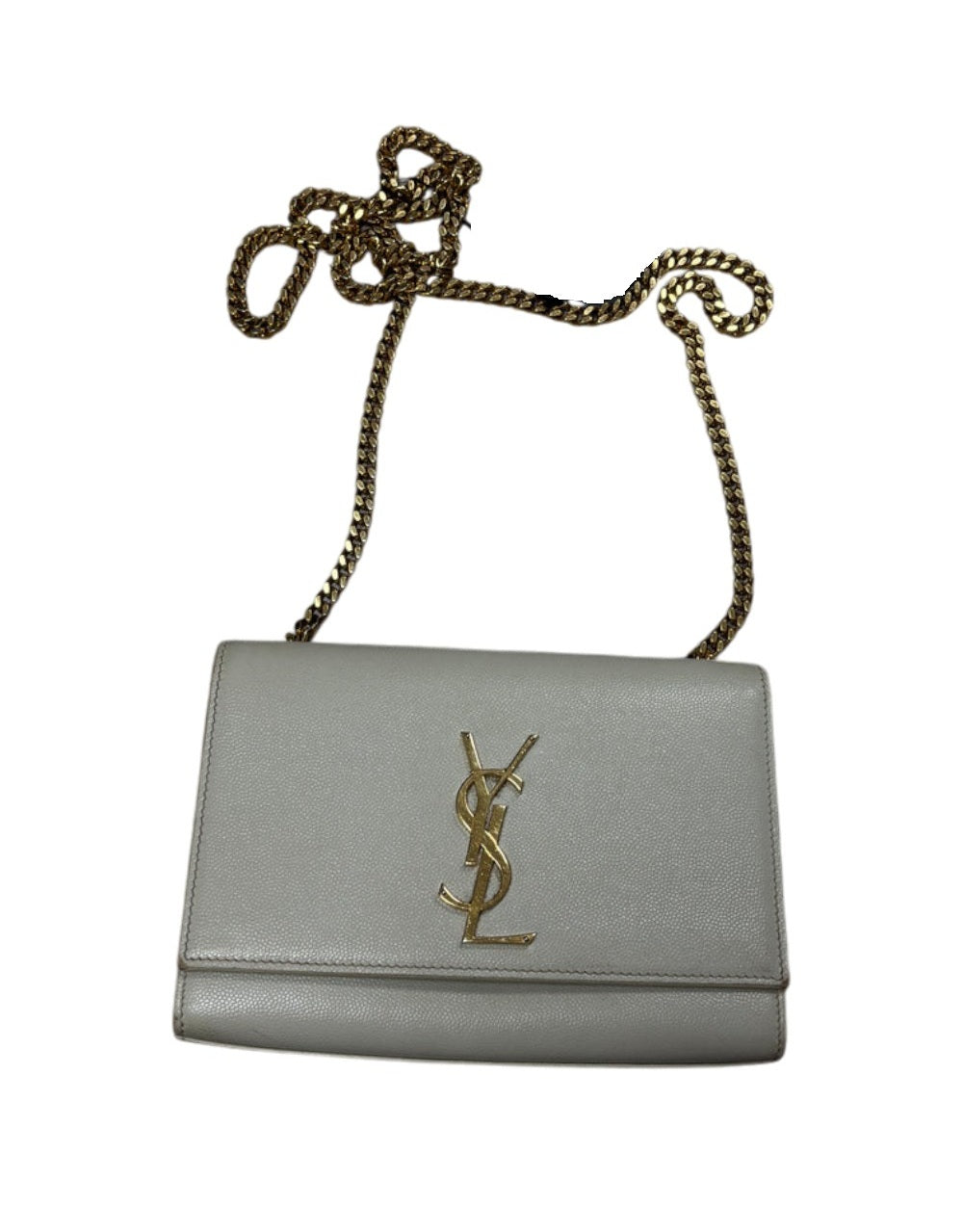 Yves Saint Laurent Kate Crossbody Blanc Bag
